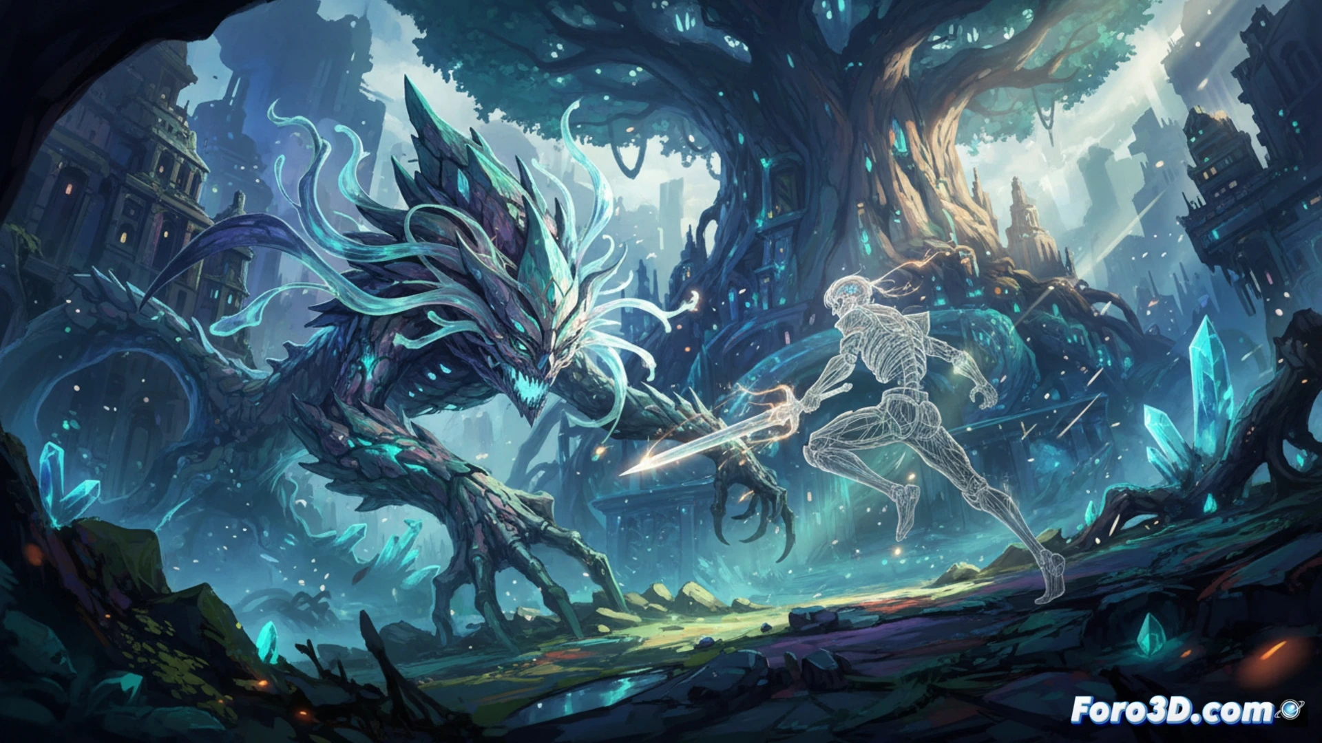 Afterimage mezcla animacion 2D esqueletica con Unreal Engine 4 para lograr estetica anime fluida