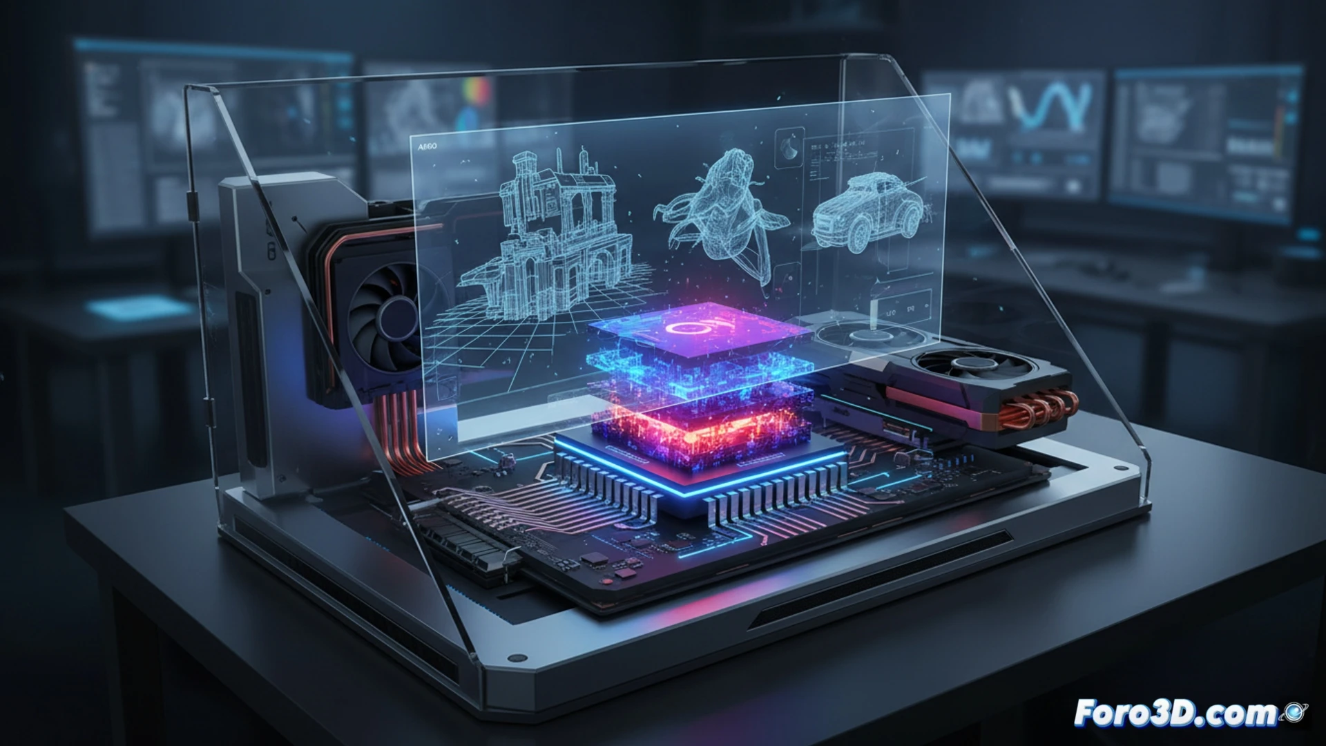 AMD Ryzen PRO 9000 Zen 5 3D V-Cache para estaciones de trabajo 3D y modelado profesional