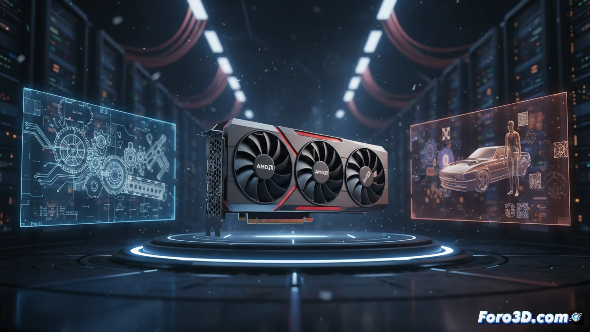 AMD Radeon PRO W7600 tarjeta gráfica profesional para CAD y renderizado medio con arquitectura RDNA 3