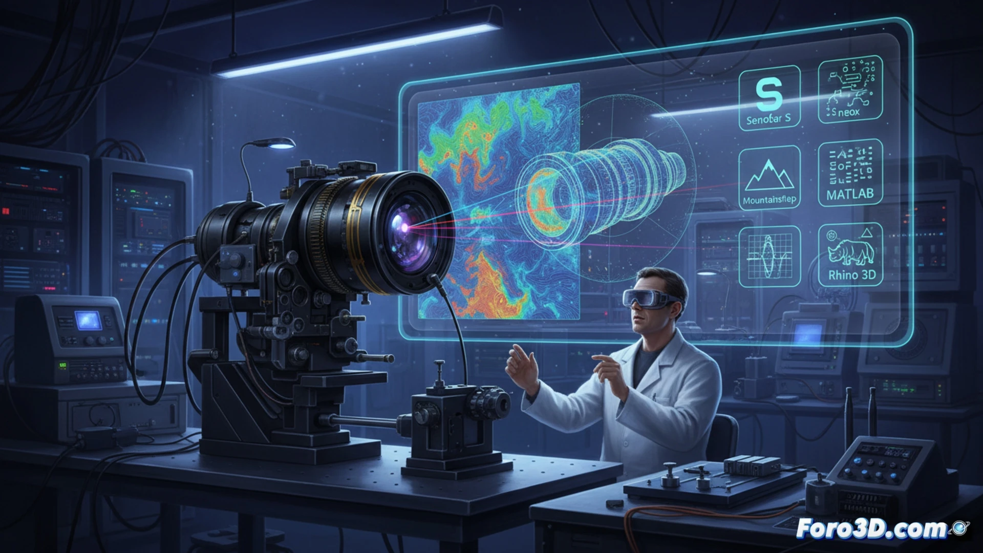 Microscopía 3D de superficie de lente vintage revela rugosidad nanométrica y desgaste artificial para detección de fraude