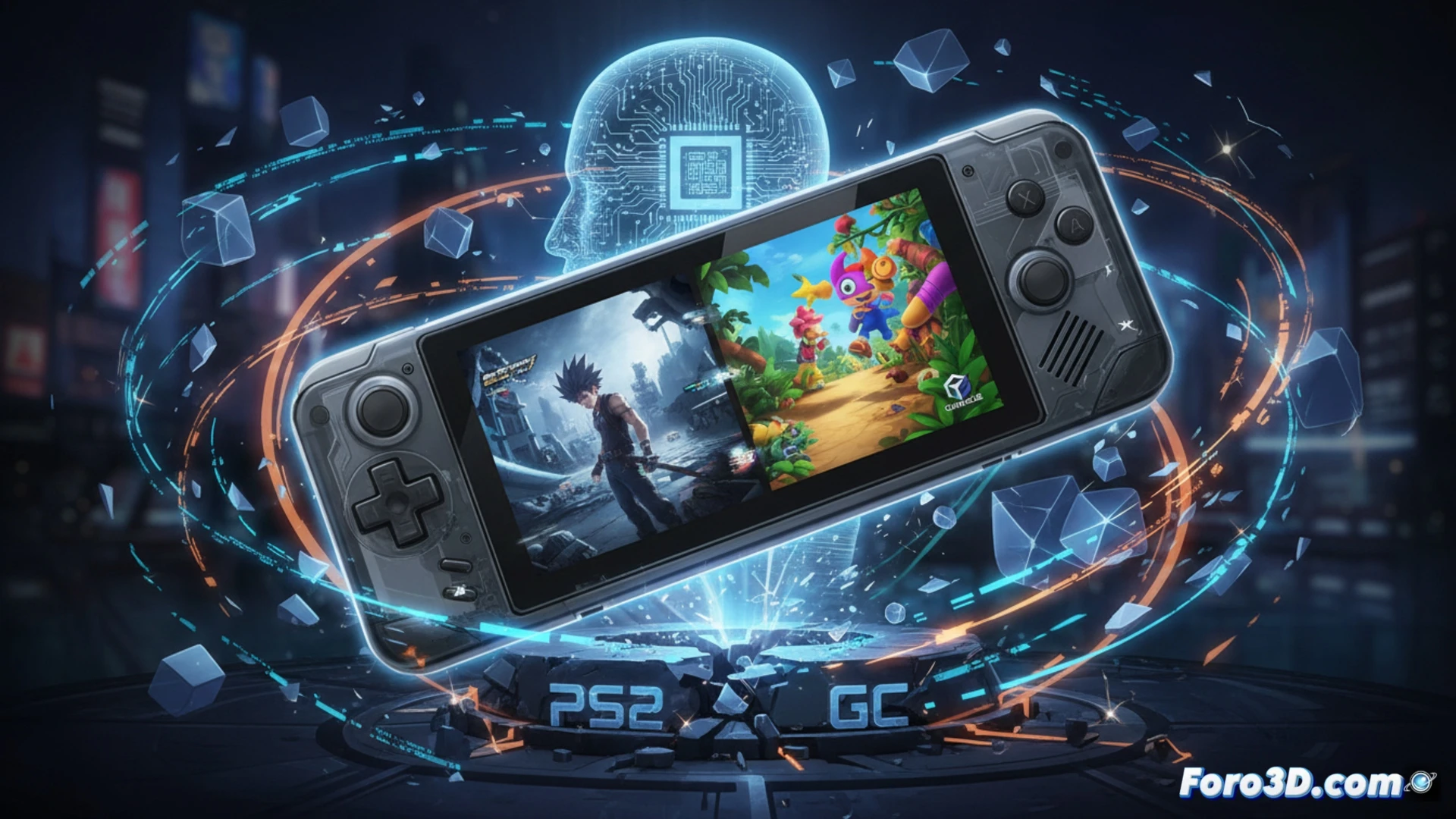 Anbernic RG Rotate: ¿El Unisoc T618 da la talla para PS2 y GameCube?