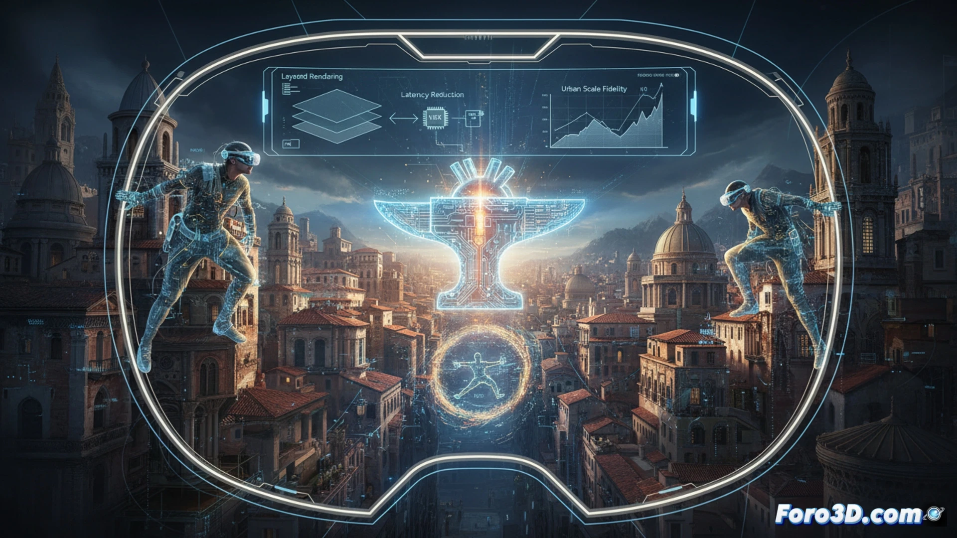 Anvil Engine VR renderizado por capas en Assassin's Creed Nexus para hardware standalone