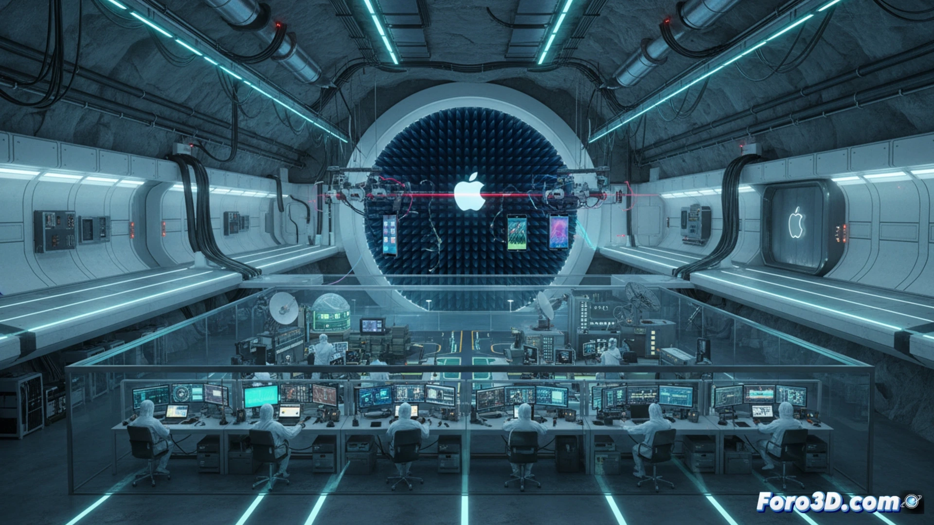Búnker secreto de Apple en Madrid, con 80 ingenieros afinando antenas en un laboratorio inalámbrico avanzado.