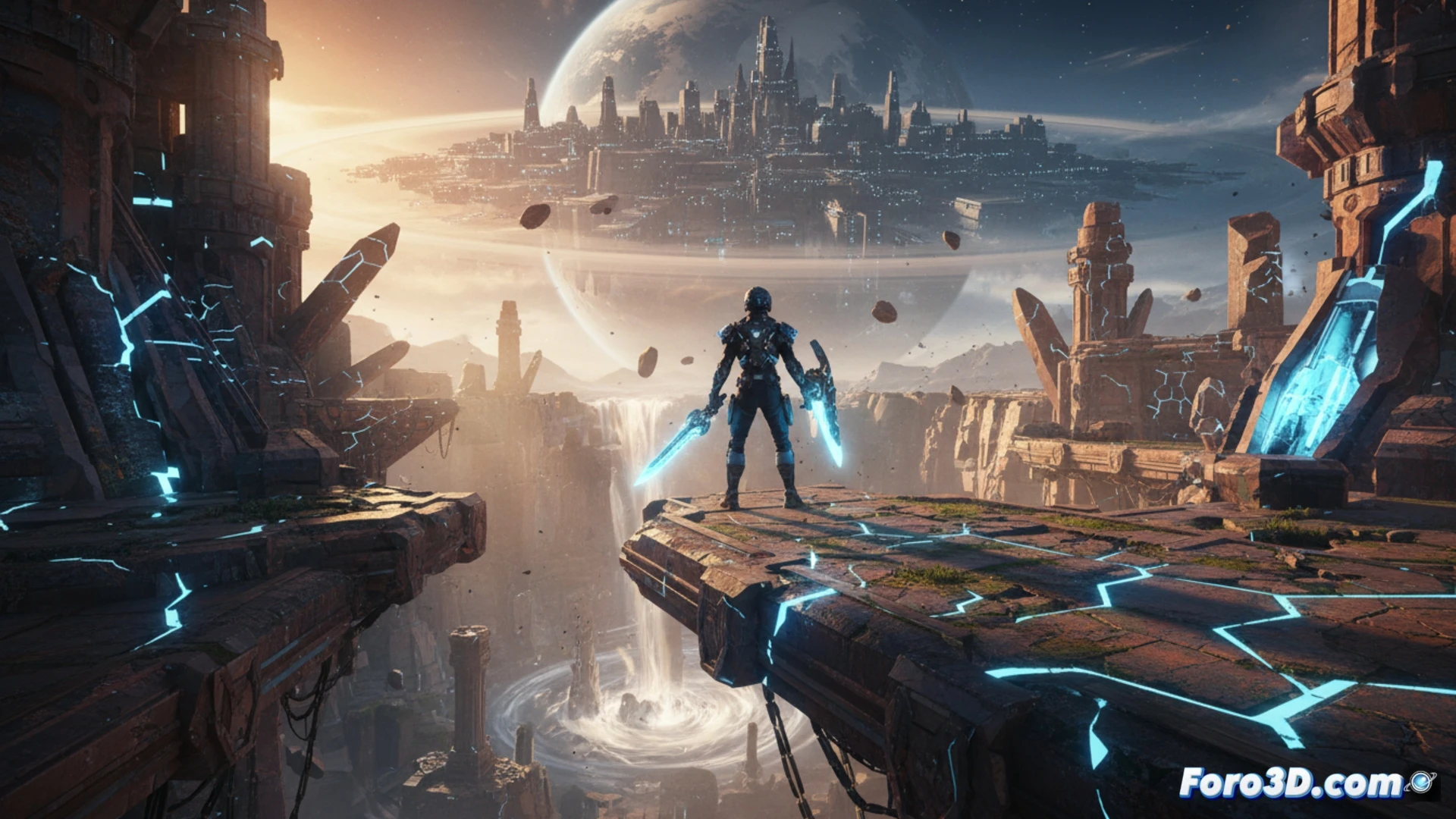 Arken Age ciencia ficción fantasía Unreal Engine 5 realidad virtual gráficos Nanite Lumen iluminación dinámica