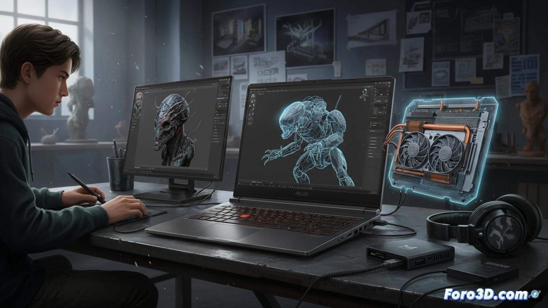 ASUS TUF Gaming A14 portátil 14 pulgadas para modelado 3D con AMD Ryzen