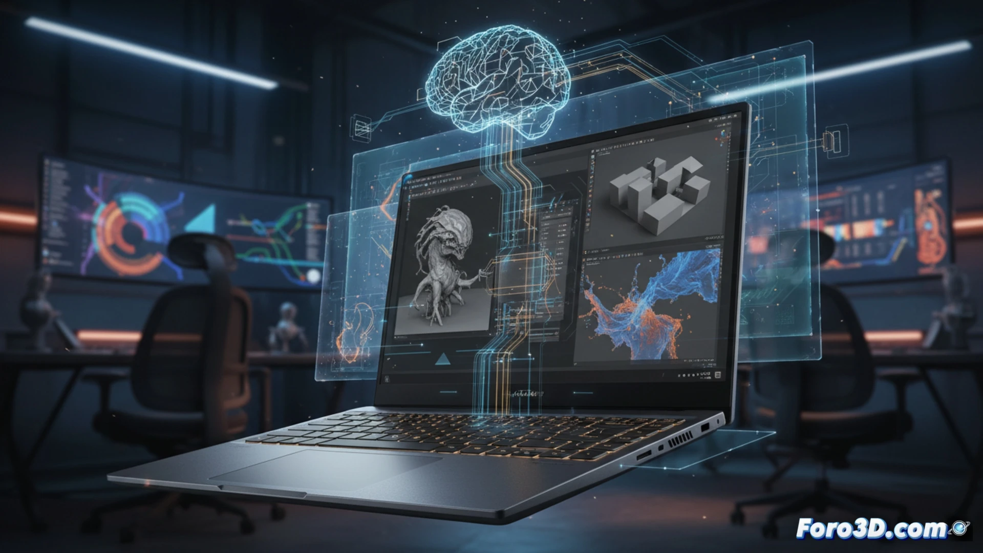 Asus Zenbook S 16 con Ceraluminum, portatil ligero para modelado 3D y renderizado