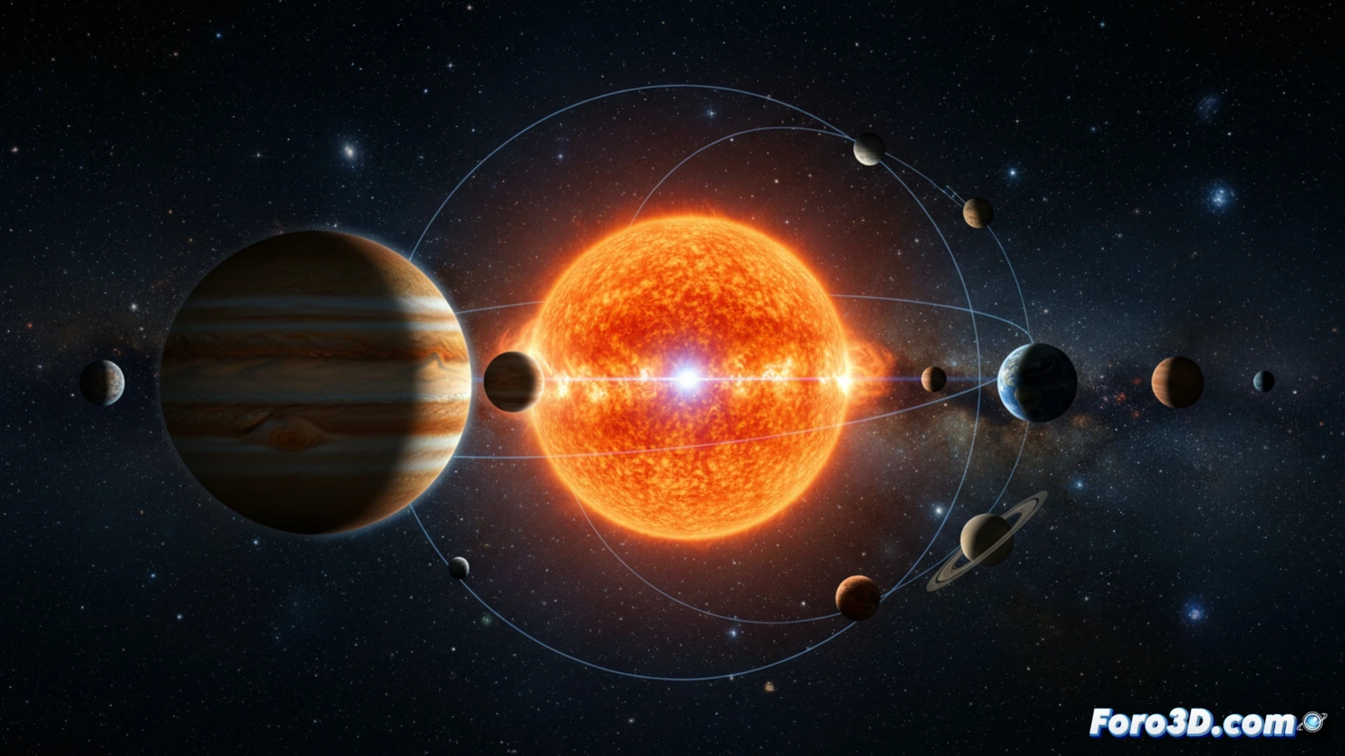 Barizentrum: Warum Jupiter nicht wirklich um die Sonne kreist