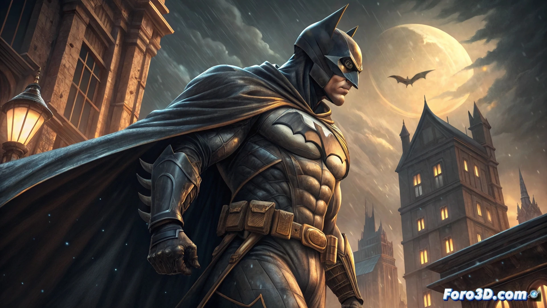 En el Festival de Annecy, un póster de Batman: Knightfall muestra a Bane rompiendo la espalda del Caballero Oscuro bajo una luz dramática.