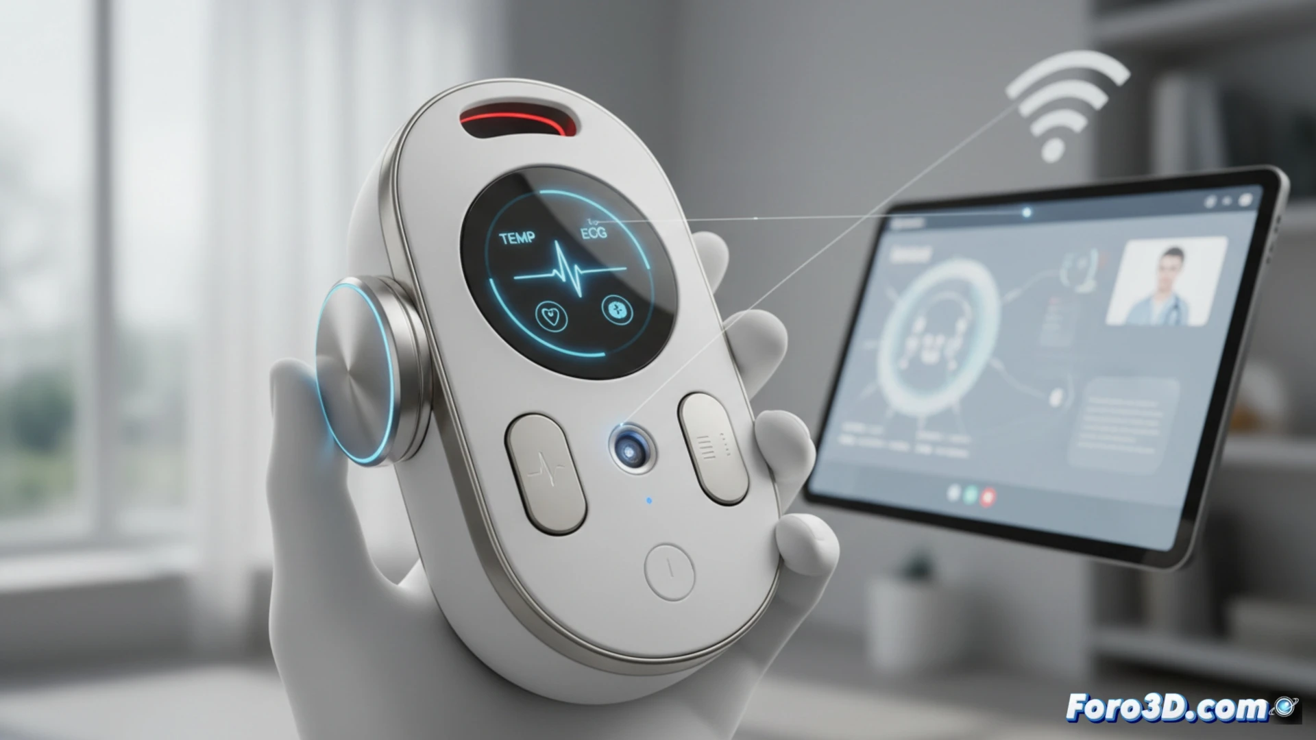 BeamO Withings multiscopio 3D telemedicina salud pública termómetro ECG oxímetro estetoscopio digital portátil