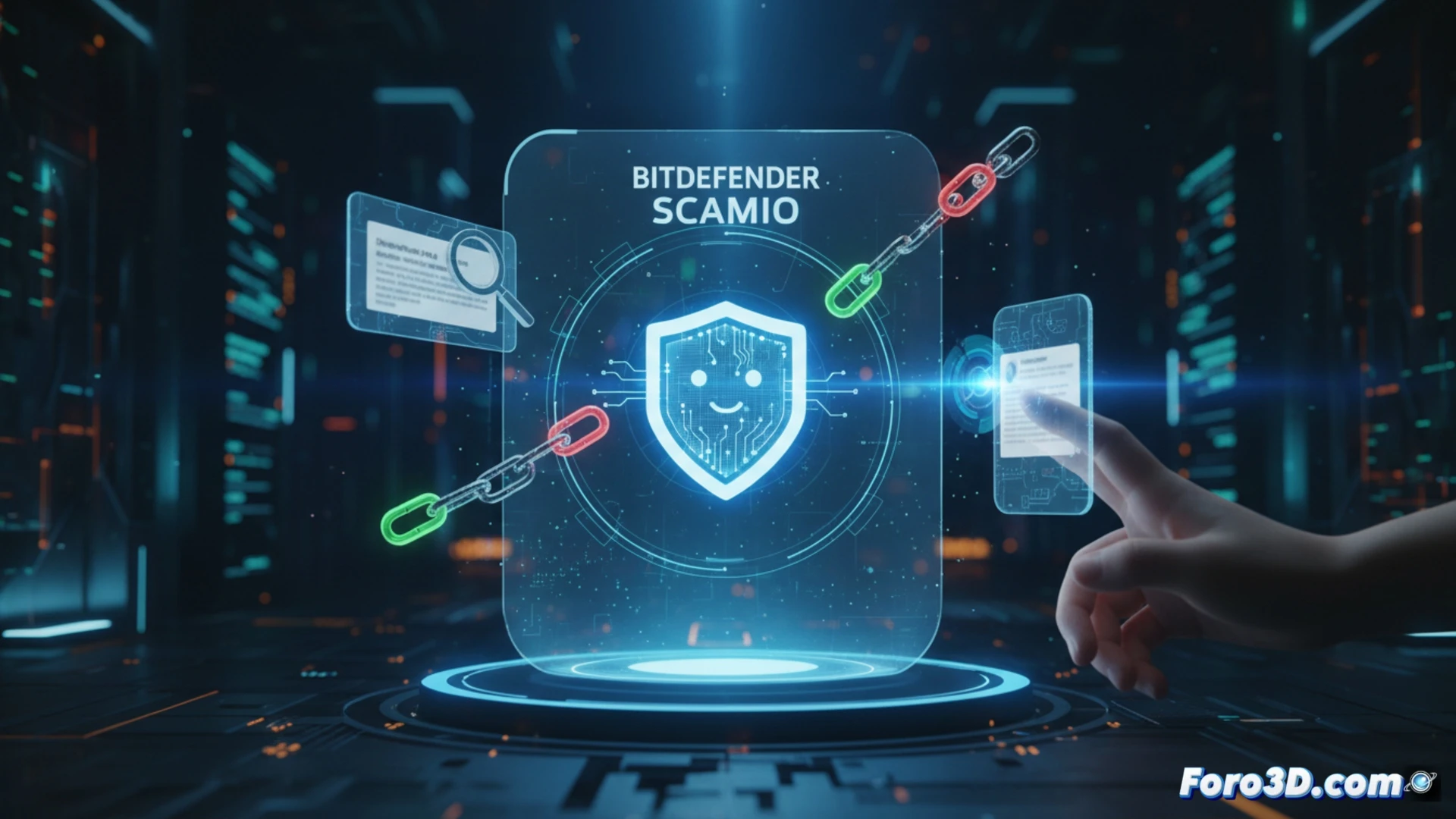 Bitdefender Scamio chatbot analiza mensajes y enlaces sospechosos para detectar fraudes digitales