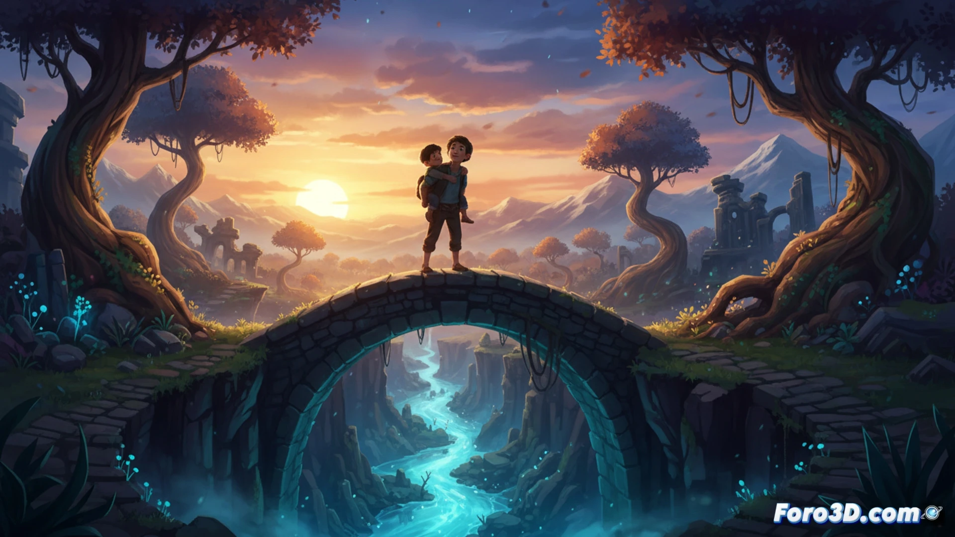 Remake Brothers Unreal Engine 5 con Lumen y Nanite paisajes fotorrealistas emocionantes