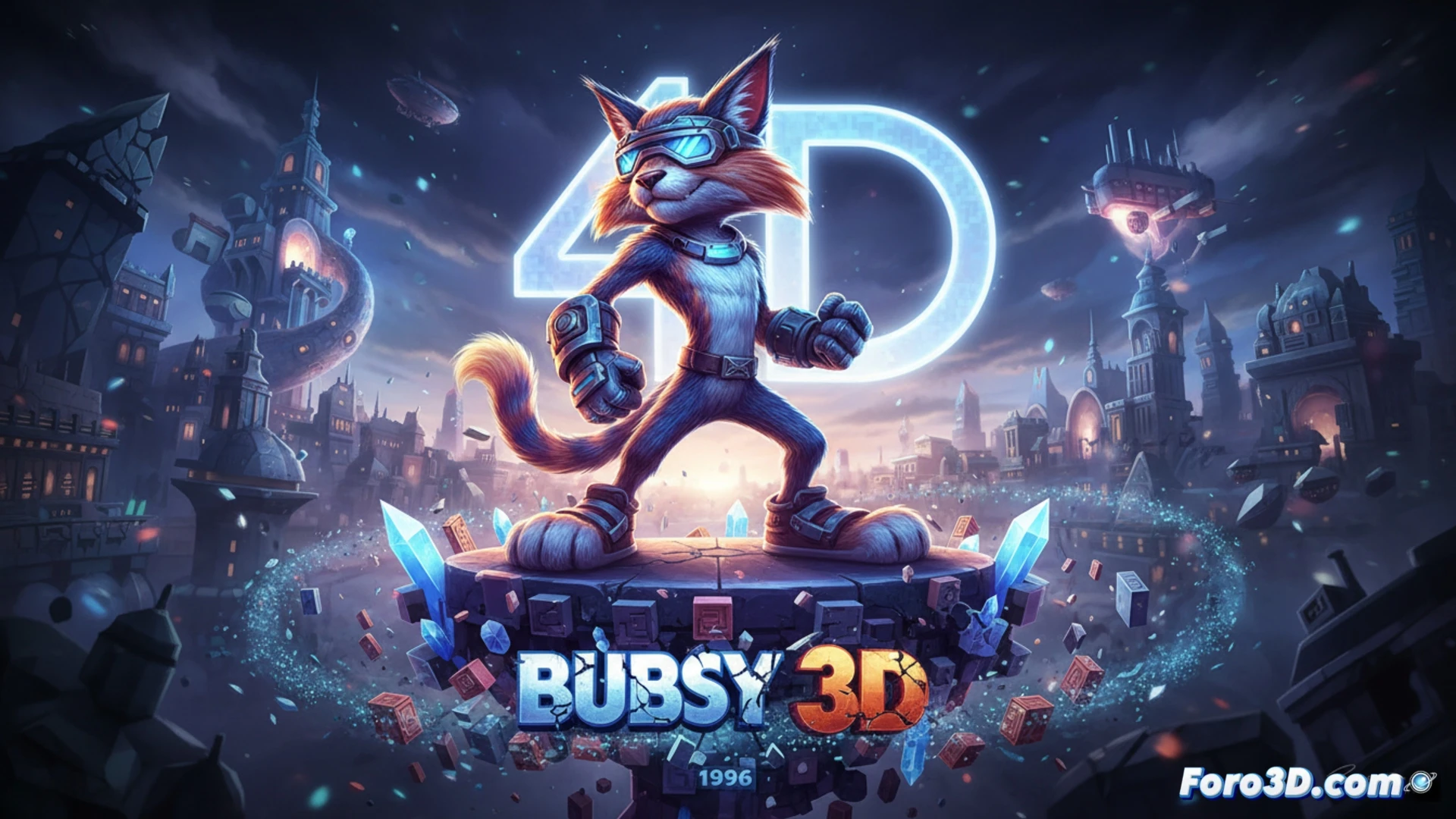 Bubsy 4D: Die Rückkehr der Katze, die Mario und Sonic herausforderte