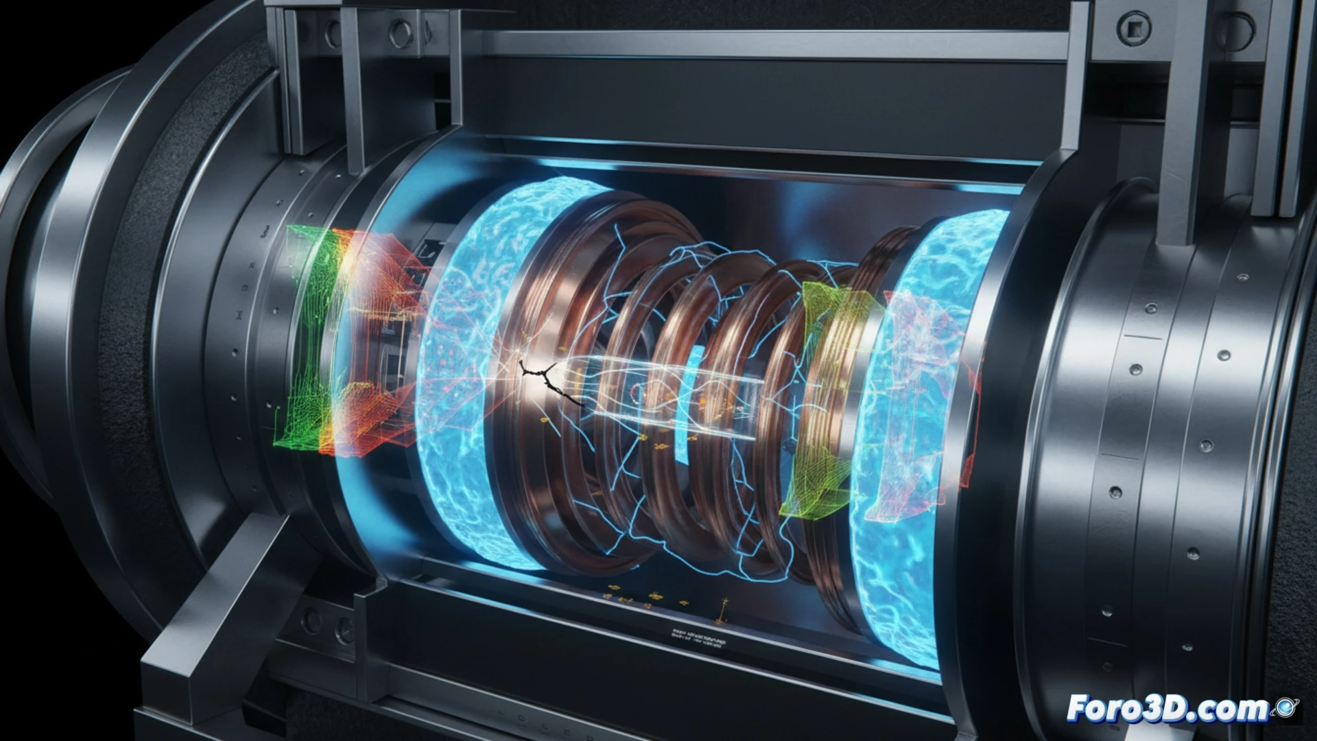[Simulación 3D de fatiga térmica en soldadura de criostato de neón líquido a 27 Kelvin]