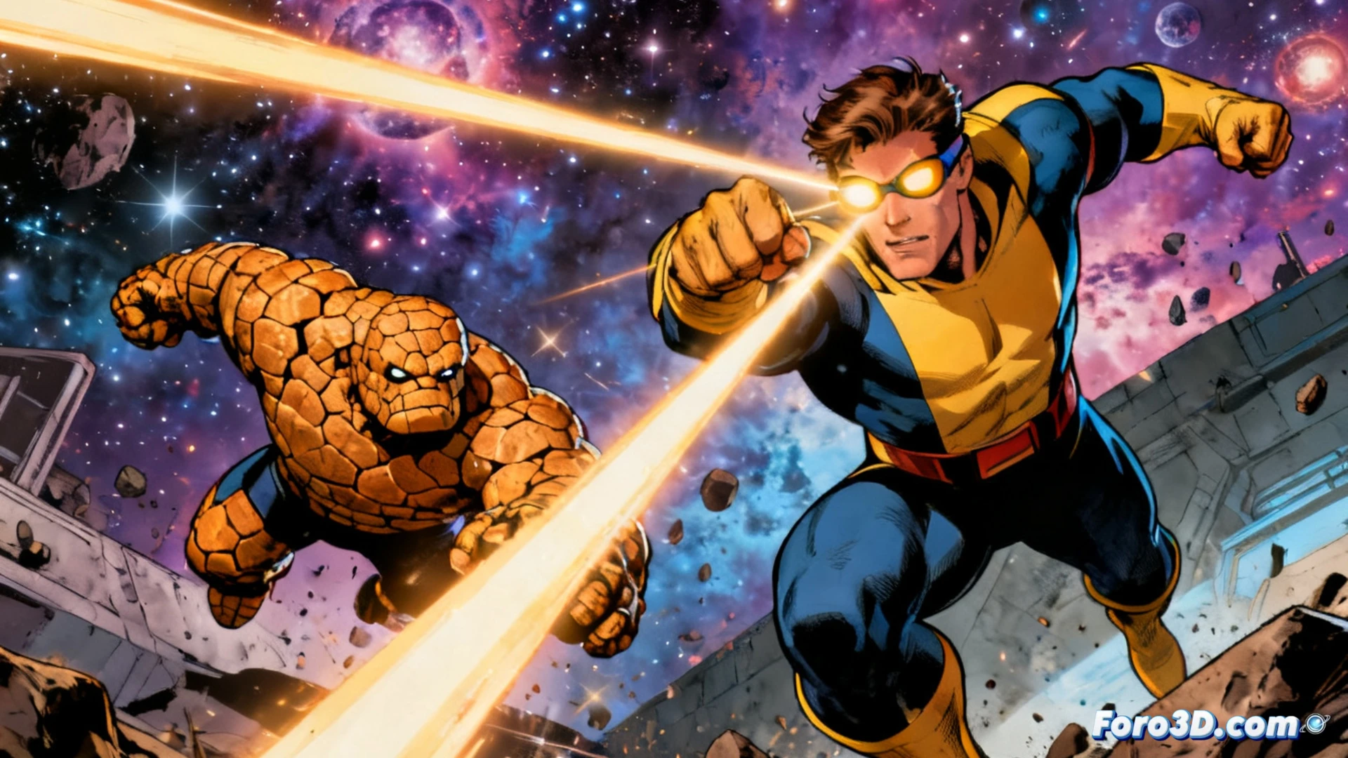 サイクロップスとザ・シングが『マーベル・コズミック・インベイジョン』にダウンロードコンテンツとして参戦