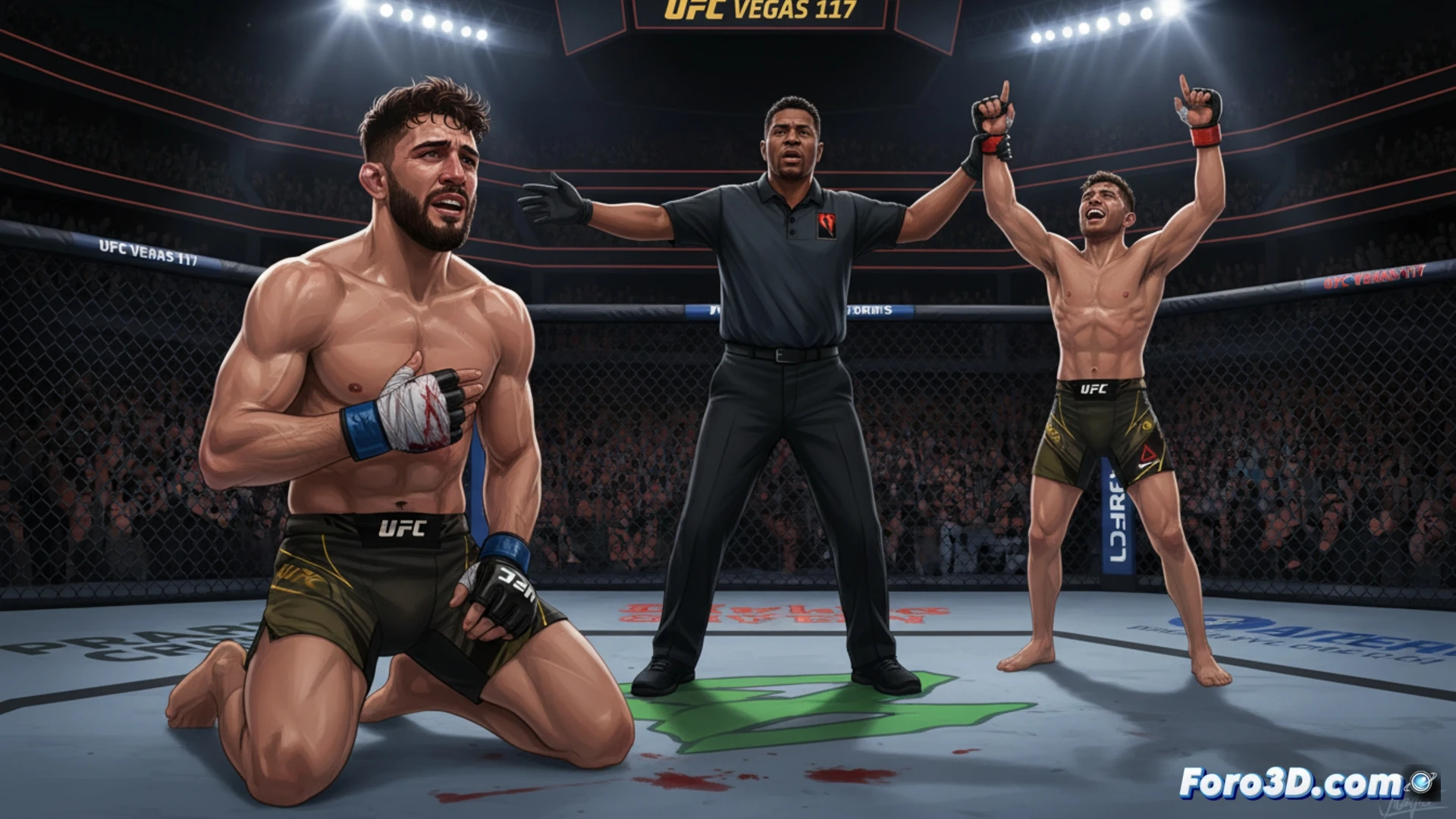 ダニ・バレス UFCベガス百十七で判定負け、手を骨折