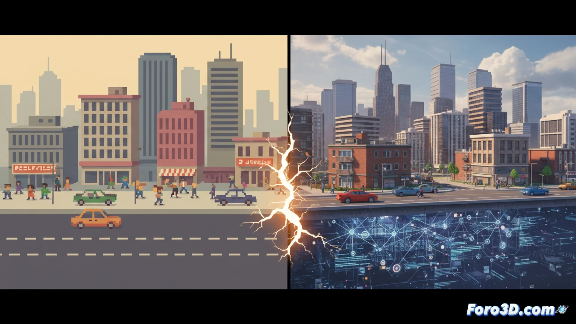 Evolución técnica de Streets of Rogue 2 en Unity, de pixel art a mundo abierto interactivo