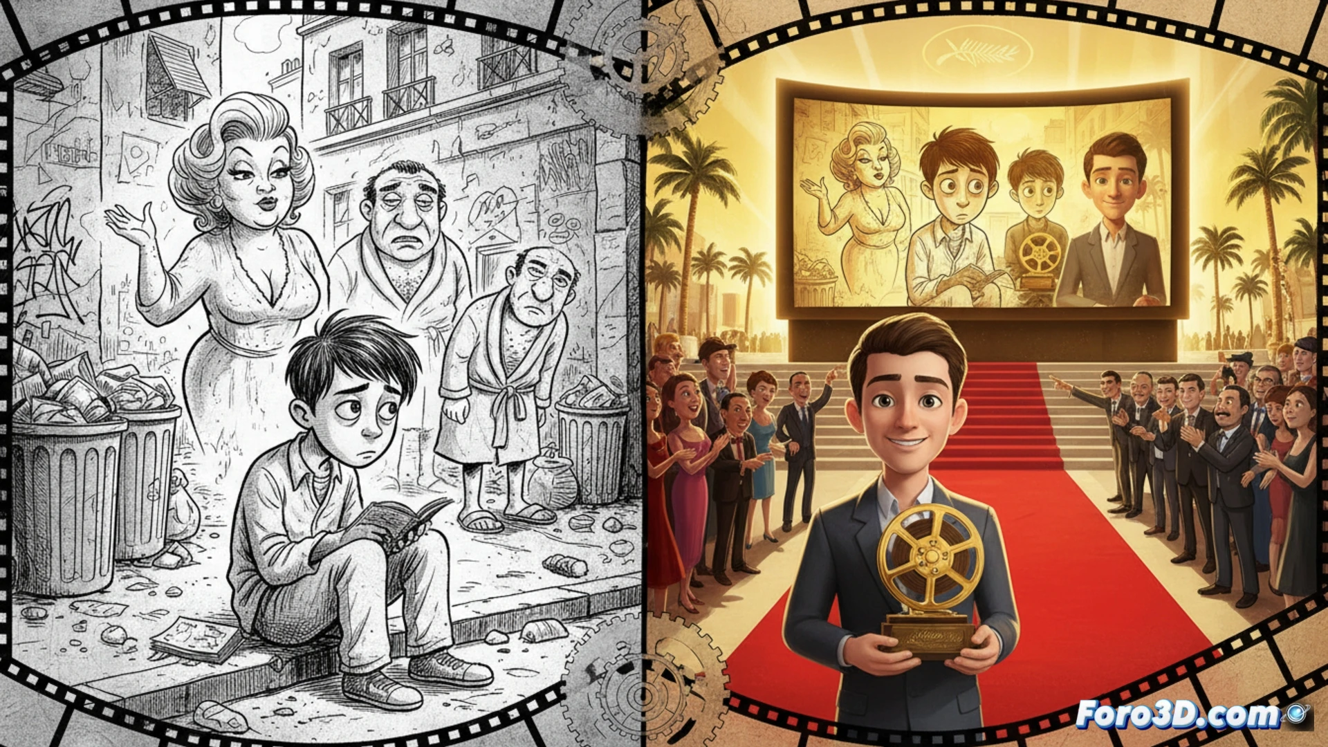 Blaise, el cómic underground francés, llega a Cannes: un adolescente en una familia parisina disfuncional.