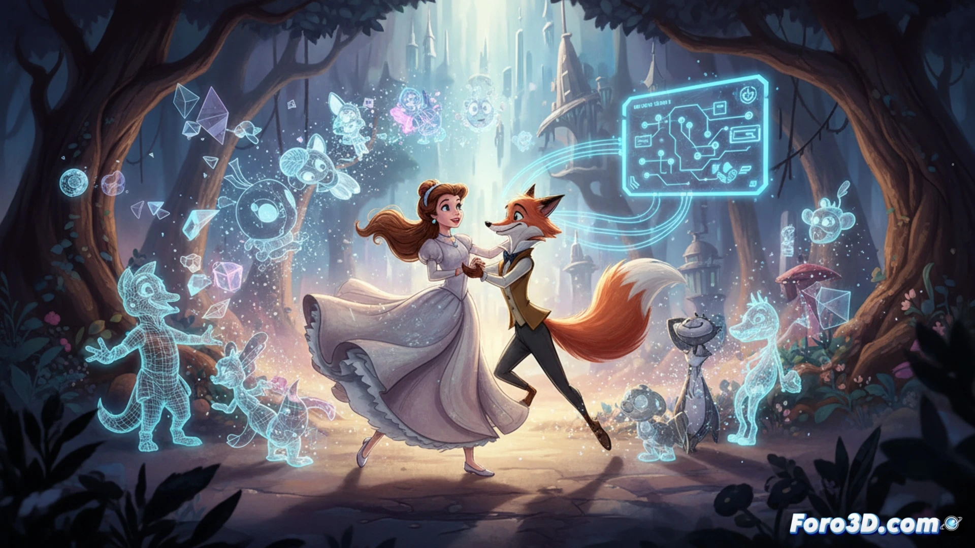 Animación cuadro a cuadro estilo Disney en Unity con Toon Boom Harmony para videojuego Bye Sweet Carole