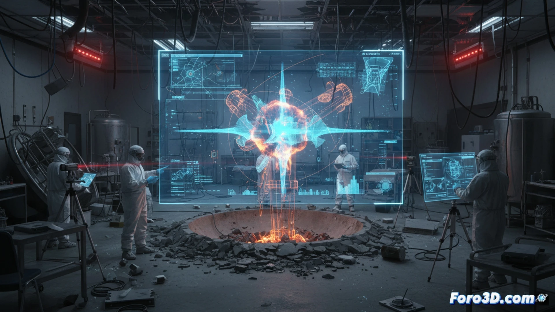 Explosion im Labor für kultiviertes Fleisch: 3D-Rekonstruktion des Epizentrums