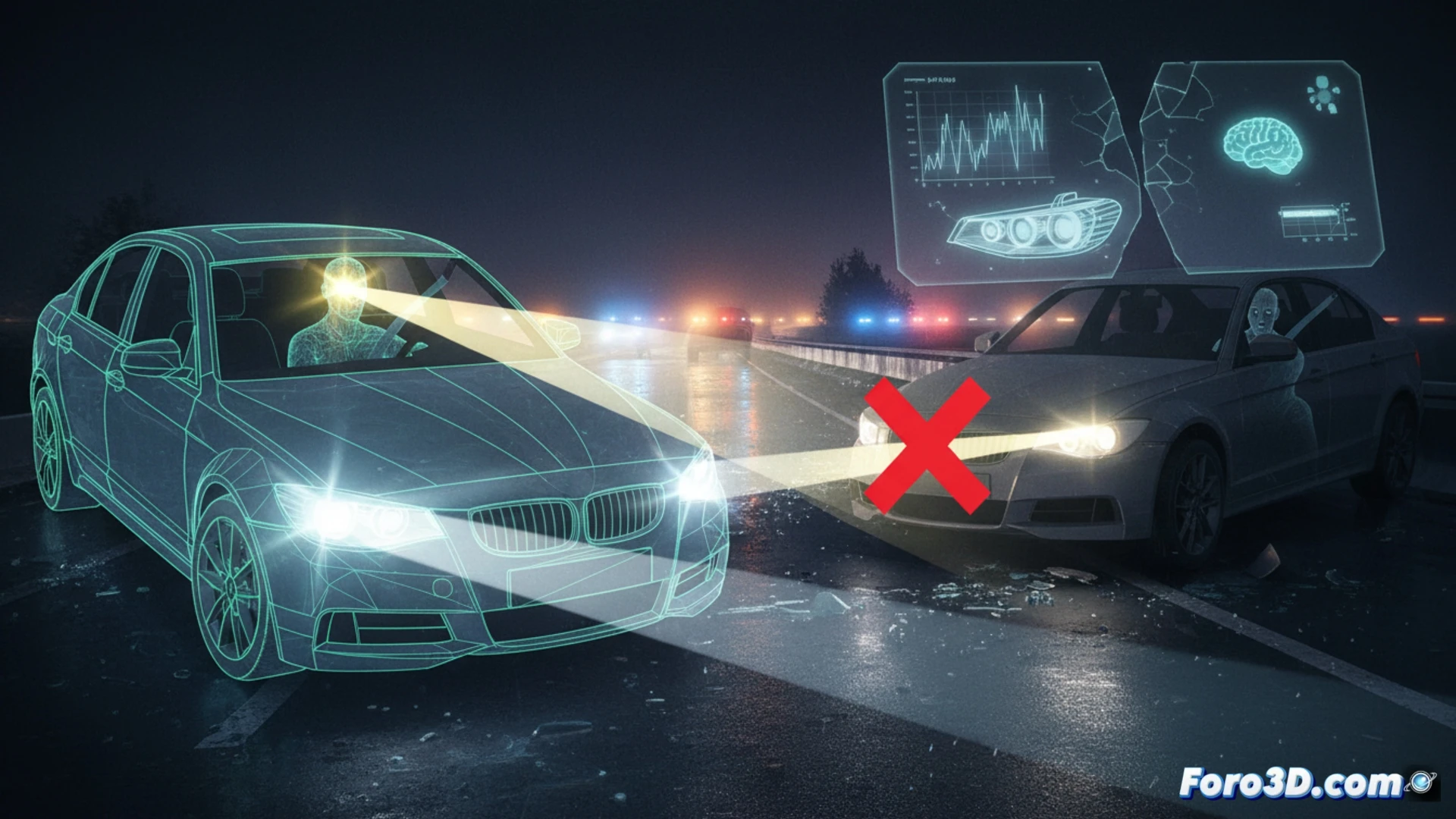 Intelligente Scheinwerfer: Die Blendung, die die 3D-Simulation aufdeckte