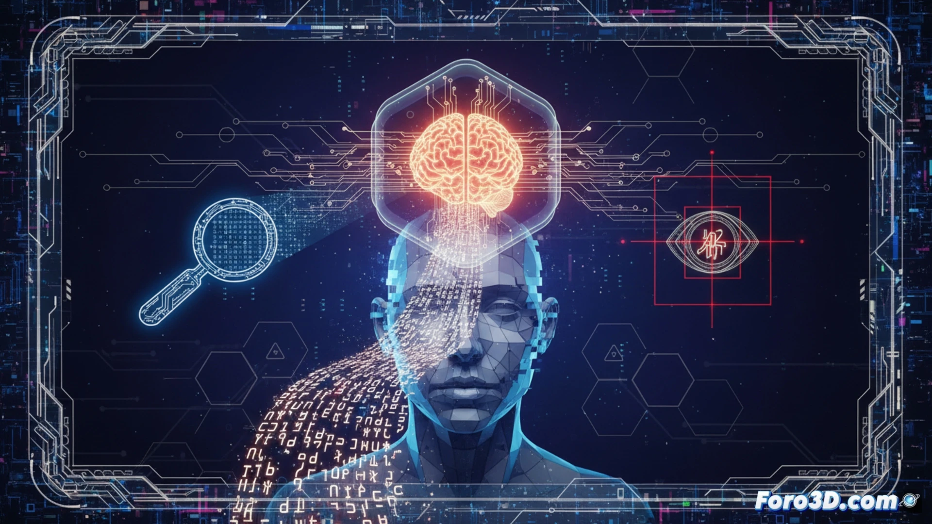 [Texto perfecto generado por IA Flux.1 en imagen realista, detalle tipográfico forense para auditoría de deepfakes]