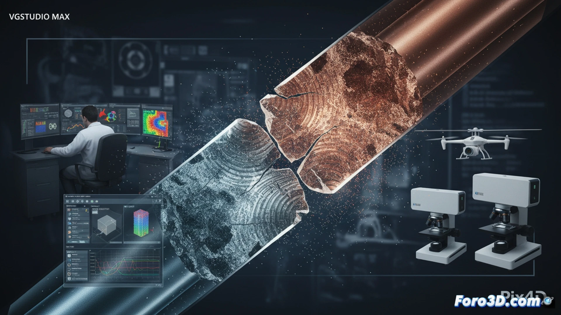 Fractografía digital 3D para análisis de fatiga vibratoria en ejes de helicóptero con simulación estructural