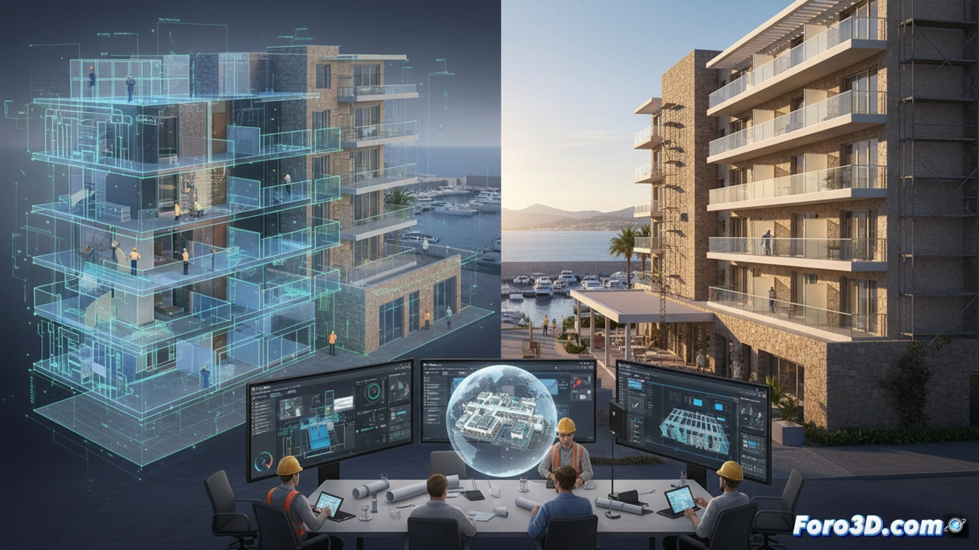 Gemelos digitales y modelado BIM en la remodelación del resort Wyndham Portocolom en Mallorca
