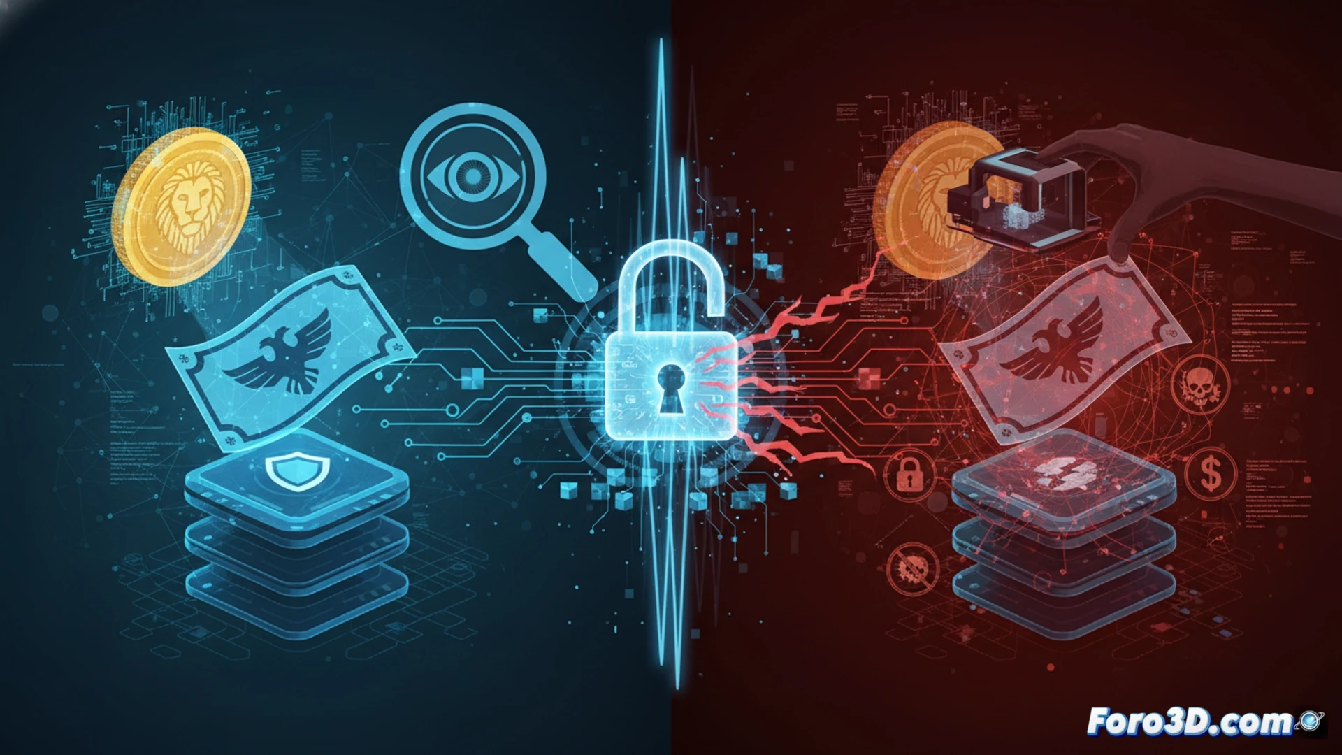 Gemelos digitales y compliance contra falsificación 3D de monedas y activos tokenizados