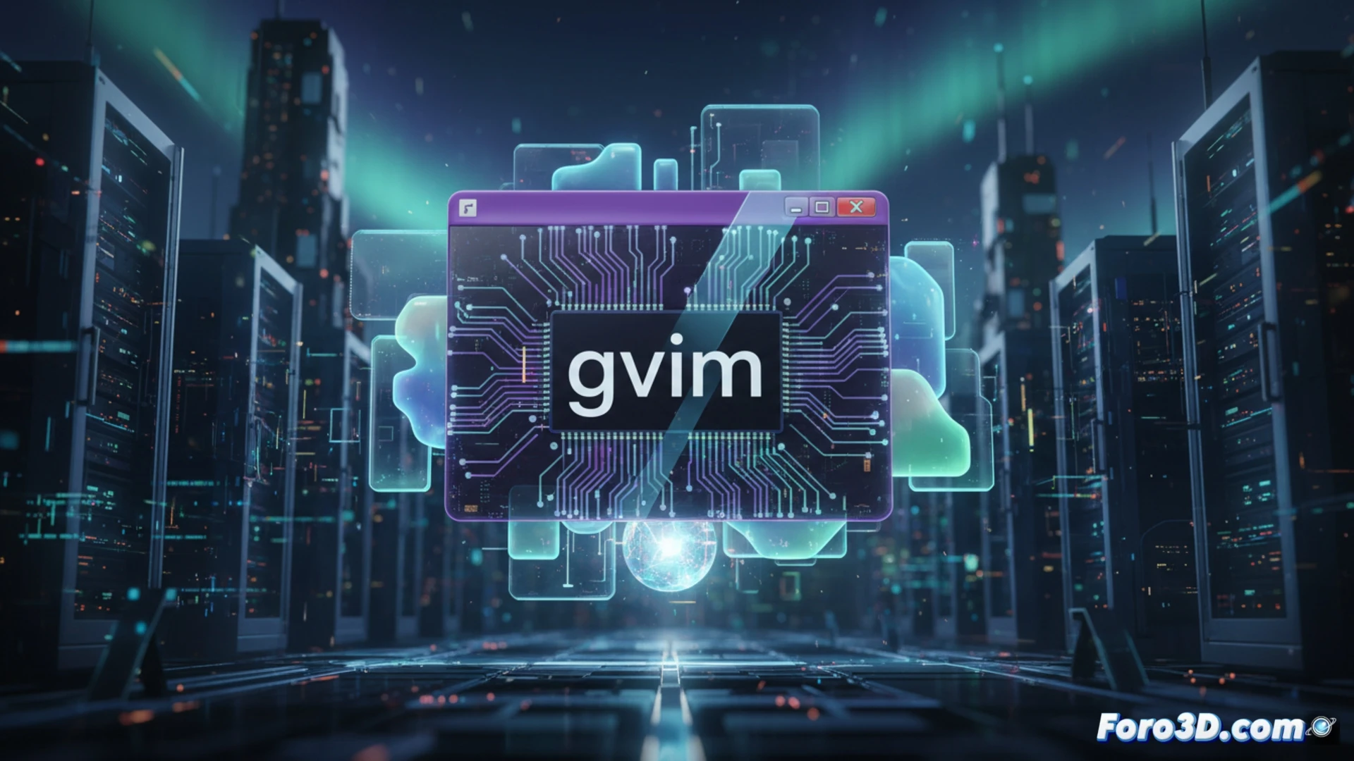 gVim ventana de edición transformándose durante actualización de interfaz, antiguos elementos GTK2 en gris desvaneciéndose mientras nuevos paneles GTK4 translúcidos emergen con bordes redondeados y sombras suaves, proceso de renderizado mostrando capas de código fuente Vim siendo recompiladas, iconos planos modernos reemplazando iconos clásicos, terminal de depuración abierta mostrando logs de compilación exitosa, escritorio Linux con dock moderno reflejándose en la ventana, estilo visual de ilustración técnica con vistas isométricas, líneas de conexión entre versiones de GTK, iluminación limpia y precisa, colores azules y grises corporativos, photorealistic engineering visualization