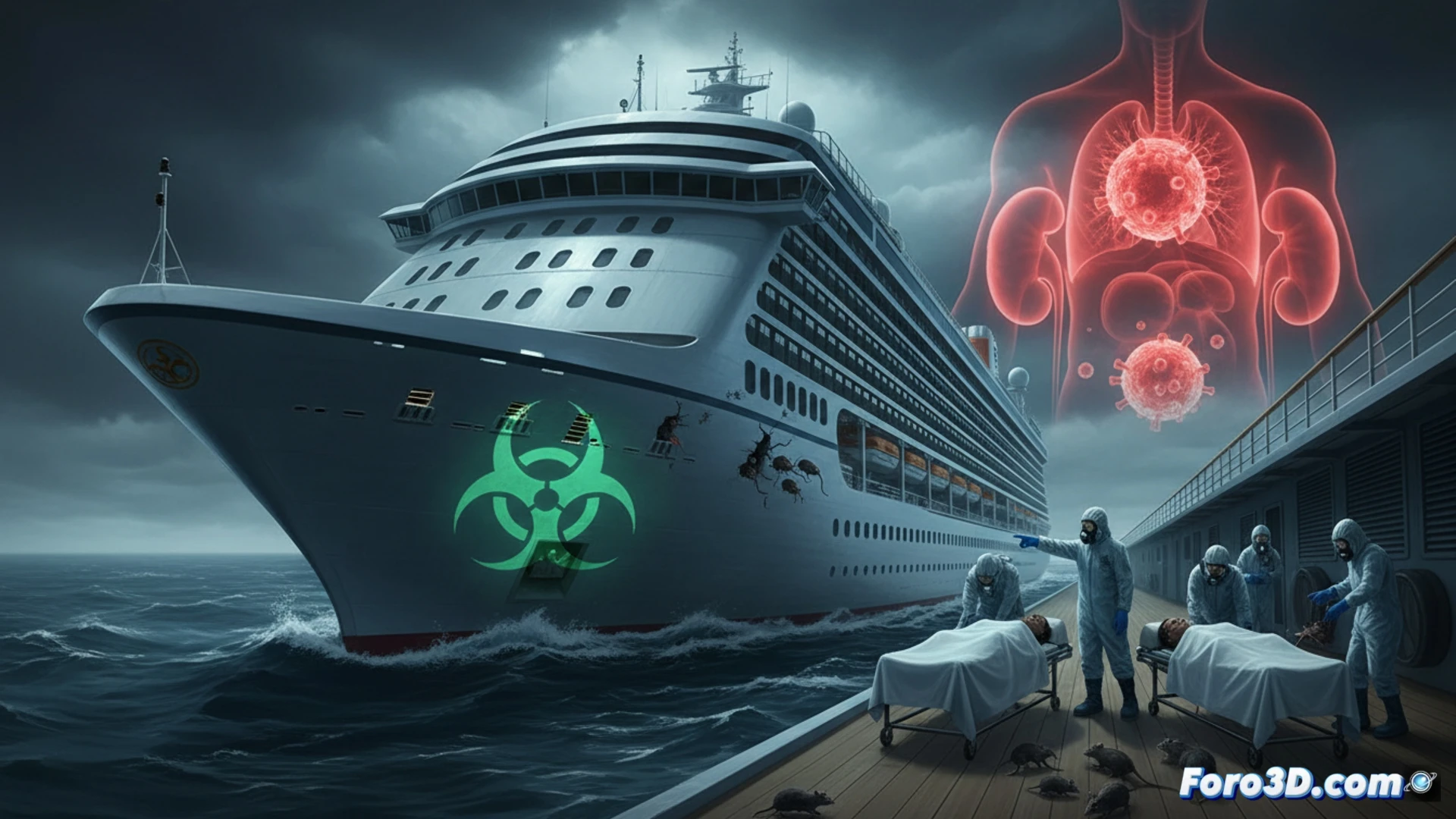 Hantavirus auf Kreuzfahrtschiff: drei Tote und Gesundheitsalarm im Atlantik