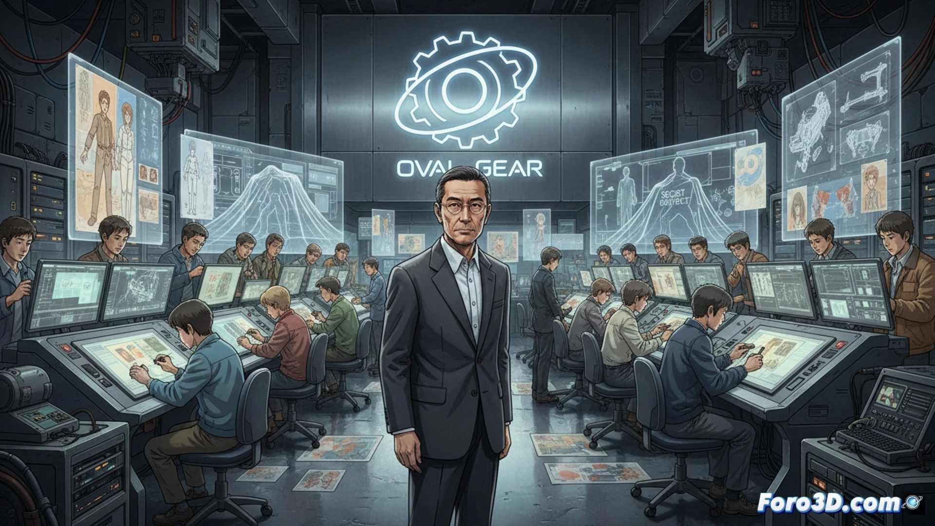 Katsuhiro Otomo, creador de Akira, anuncia OVAL GEAR, su nuevo estudio de animación, con un proyecto secreto en marcha.