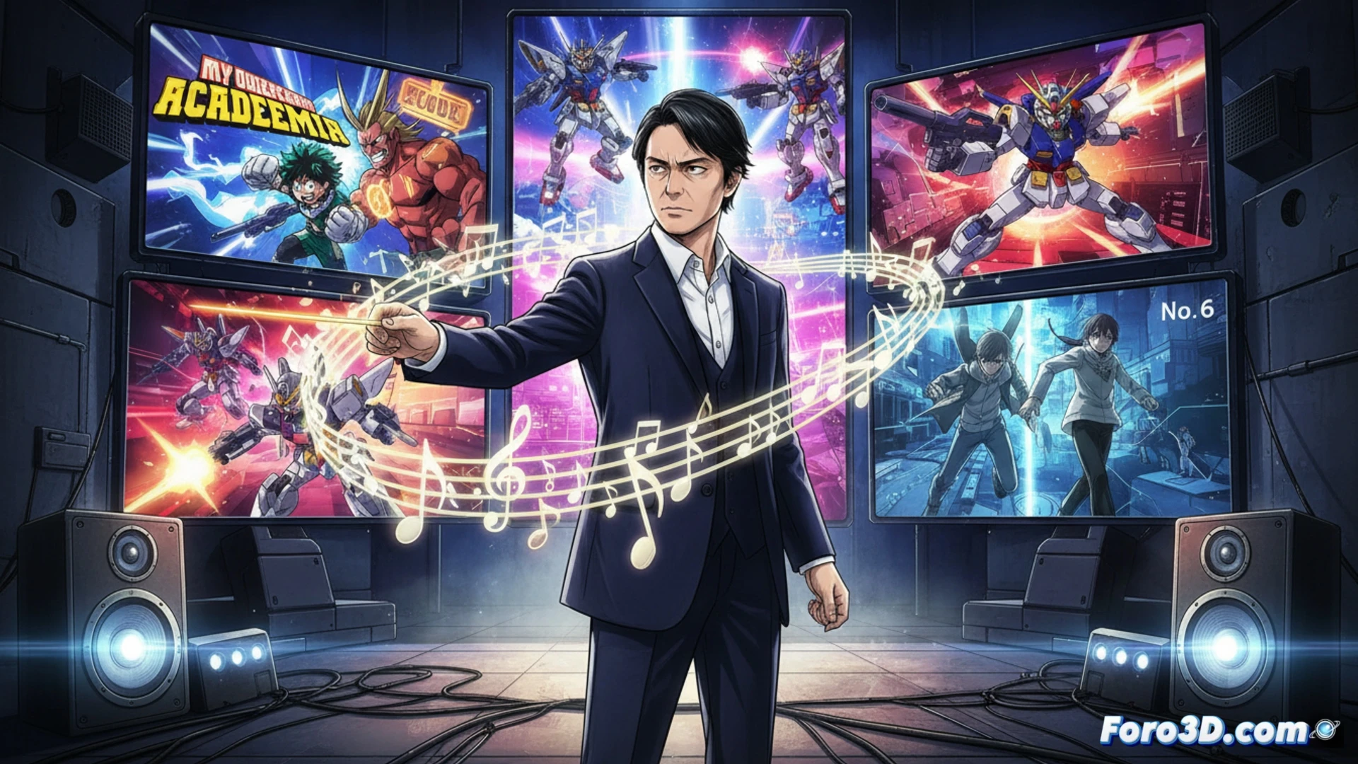 Kenji Nagasaki, director de My Hero Academia, dirige una escena de acción rítmica con héroes sincronizados al compás de la música.