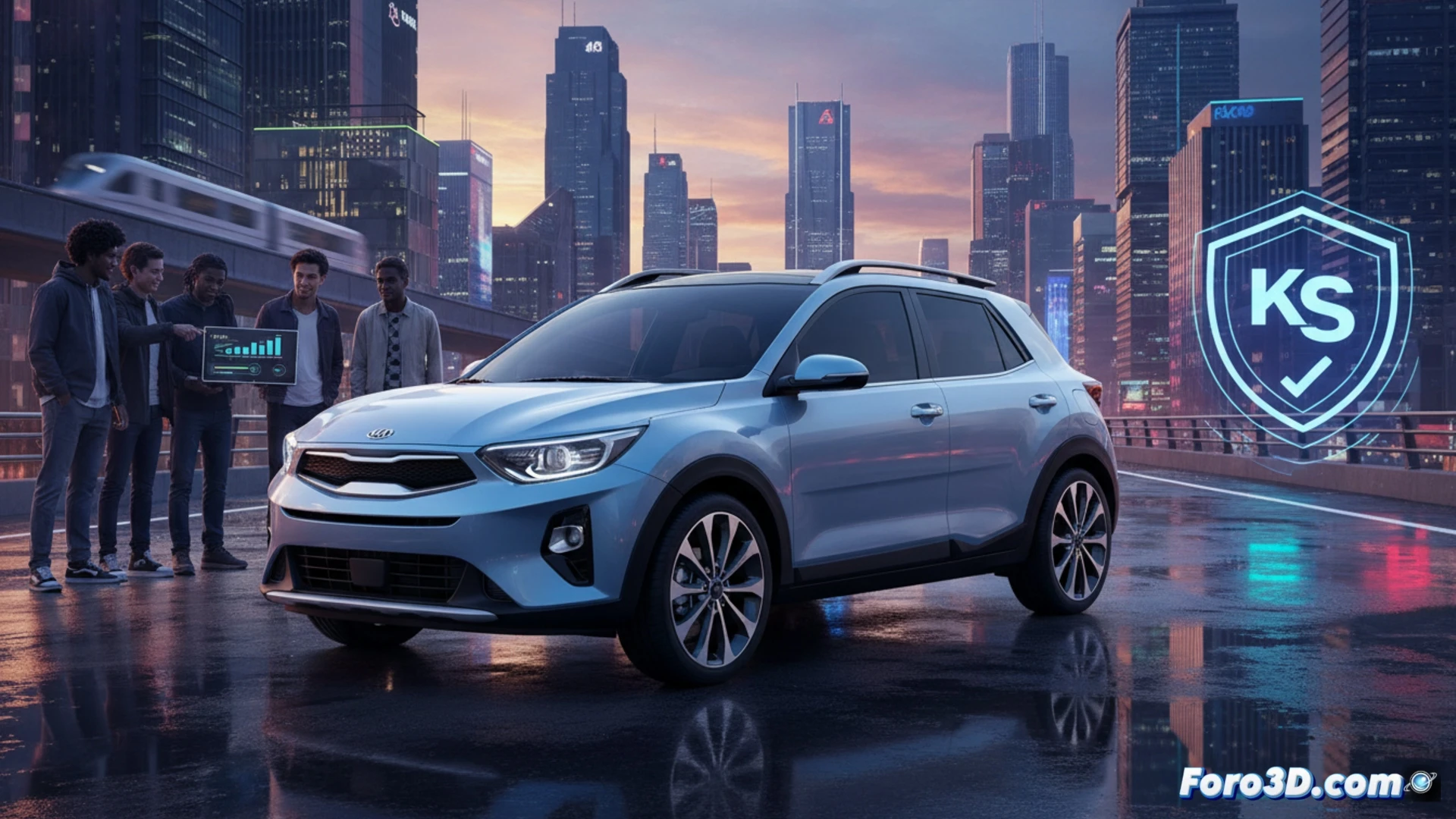 KIA Stonic 2024, SUV compacto con diseño afilado y precio competitivo frente a modelos chinos.