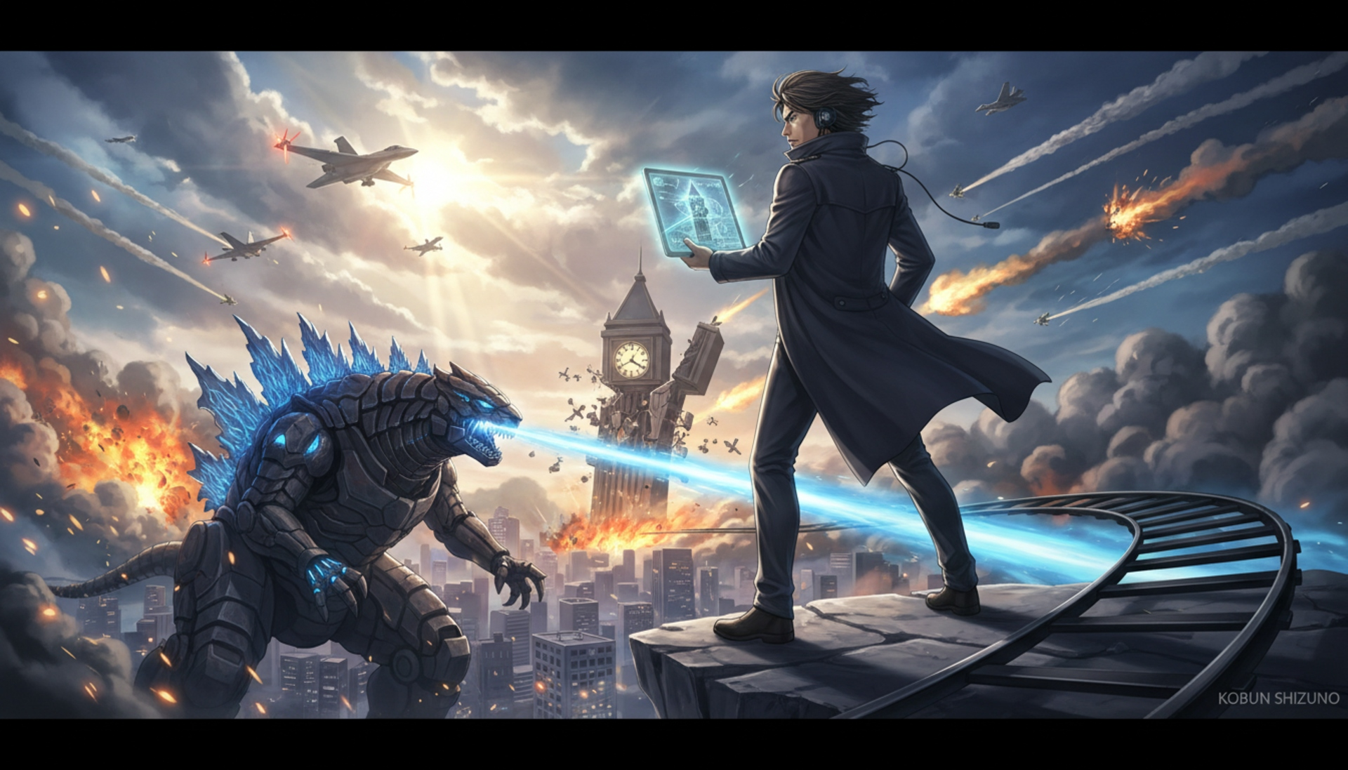 Kobun Shizuno en Foro3D, con storyboards de Godzilla y Conan, acción y ritmo visual.