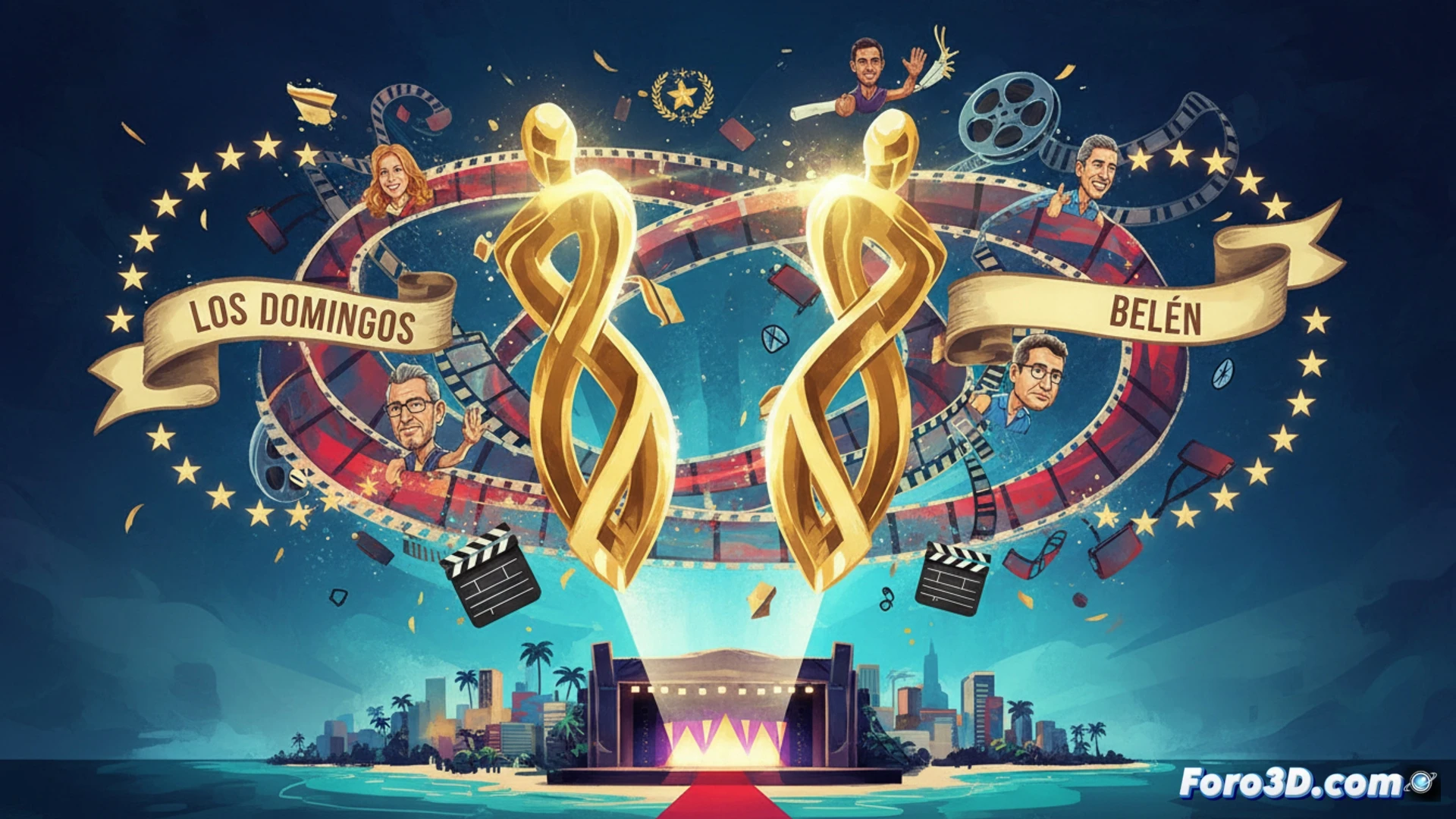 Una gala en Riviera Maya. Los Domingos y Belén lideran con 11 nominaciones. Actores y directores iberoamericanos brillan en los Premios Platino.