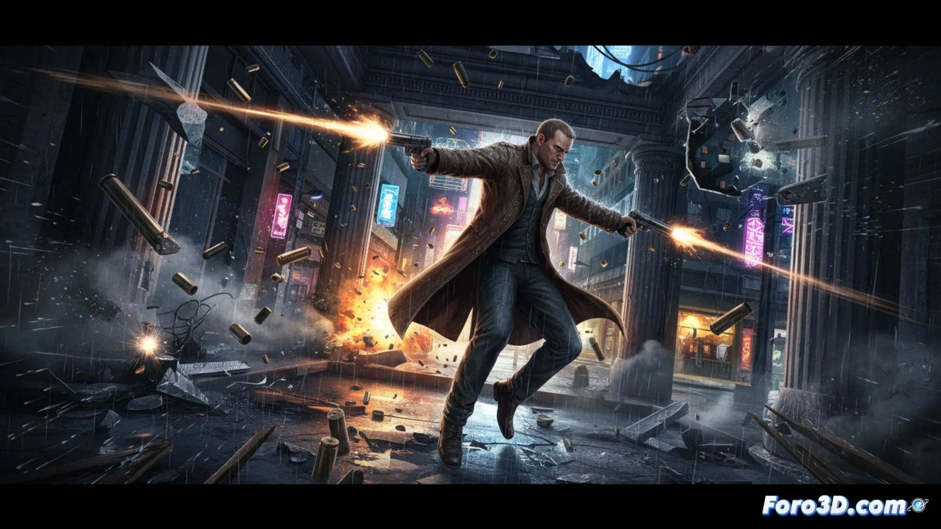 Max Payne Remake con path tracing y bullet time en motor Northlight de Remedy Entertainment
