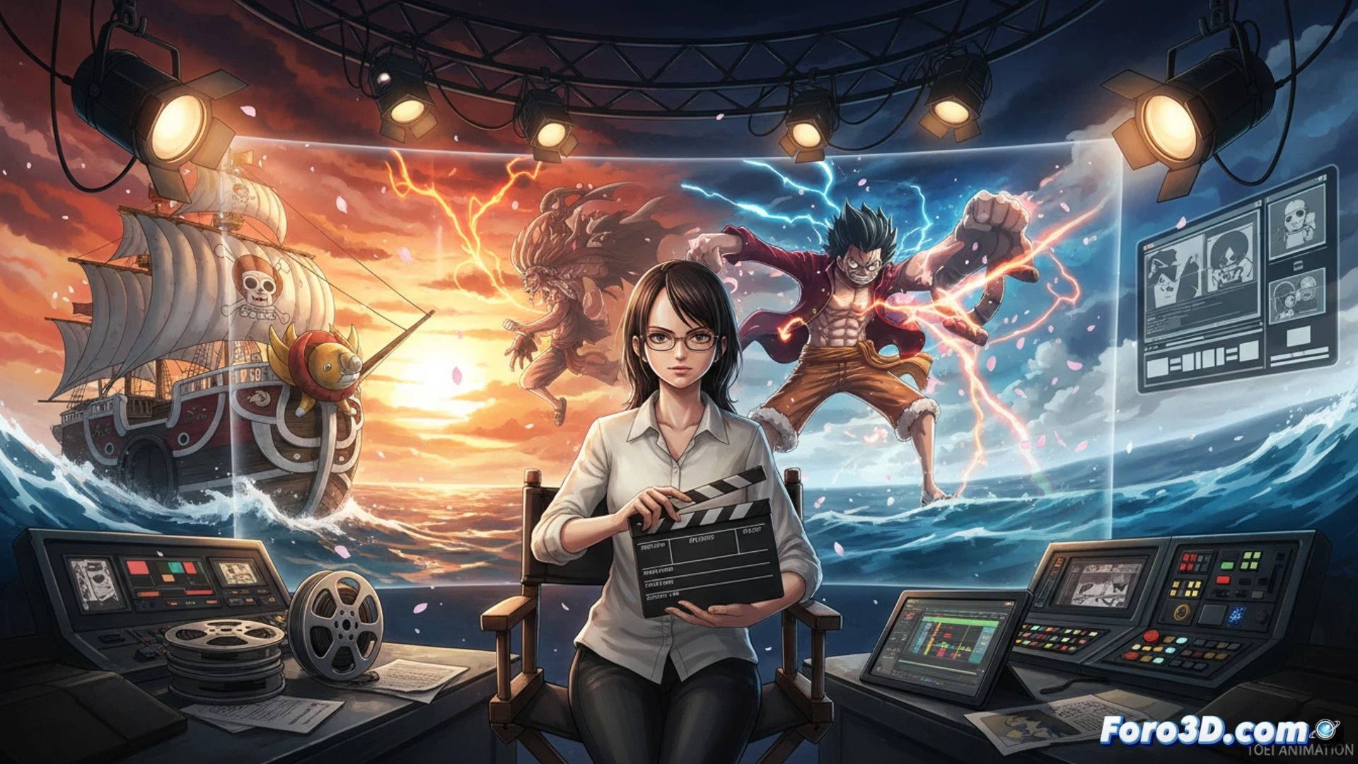 Megumi Ishitani, joven directora de Toei, ilumina un estudio de anime con estilo cinematográfico y profundidad de campo.