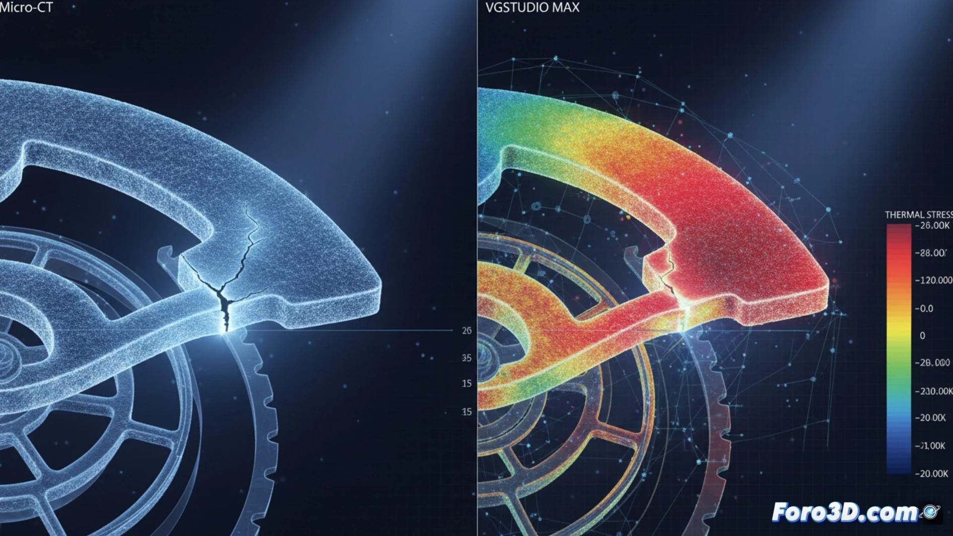 Micro-CT 3D de escape de silicio en reloj de alta complicación revela grieta por fatiga térmica invisible