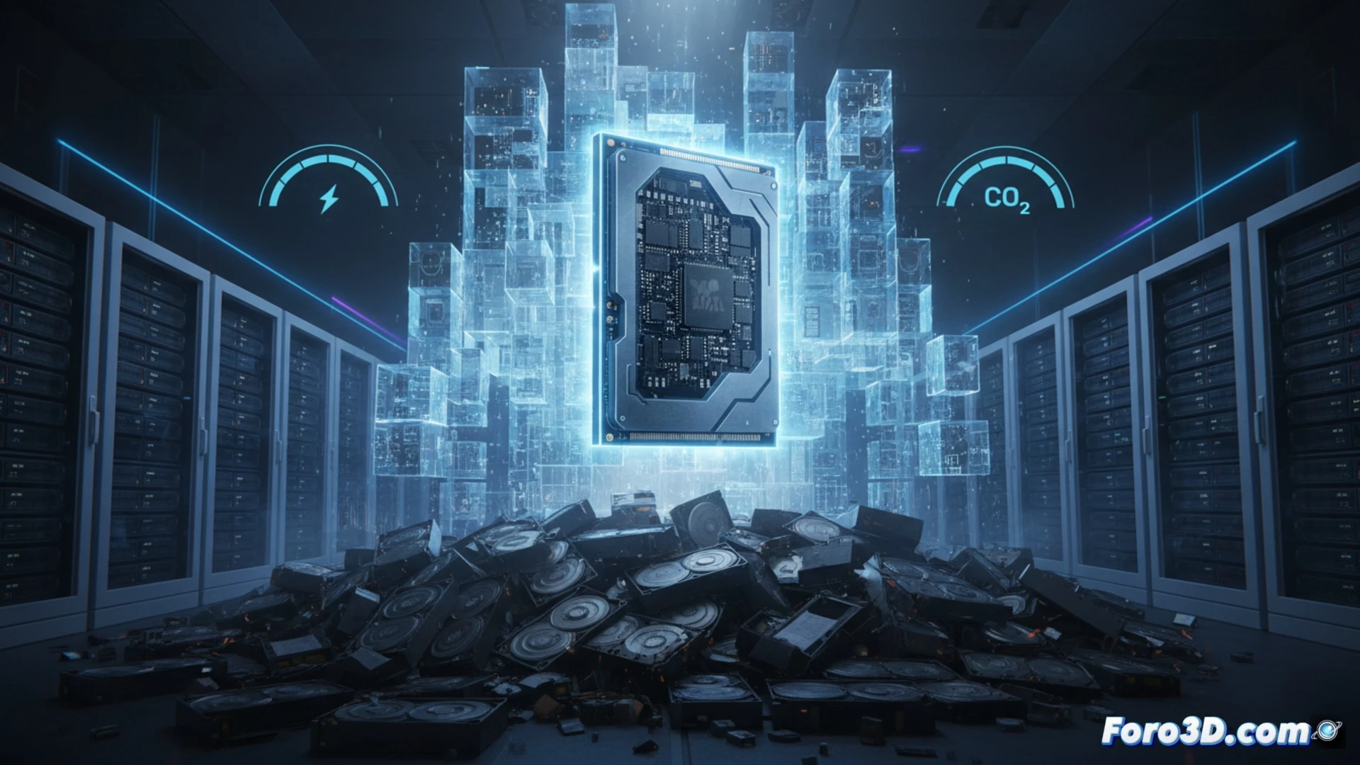 SSD gigante de 245 TB Micron 6600 ION, reemplaza racks de HDD en centro de datos con alta eficiencia y bajo consumo.