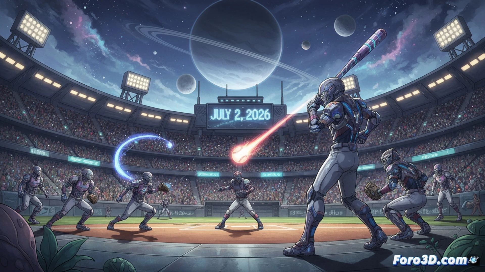 MLB y Viz Media lanzan GalaXic Baseball League, un manga de béisbol interplanetario