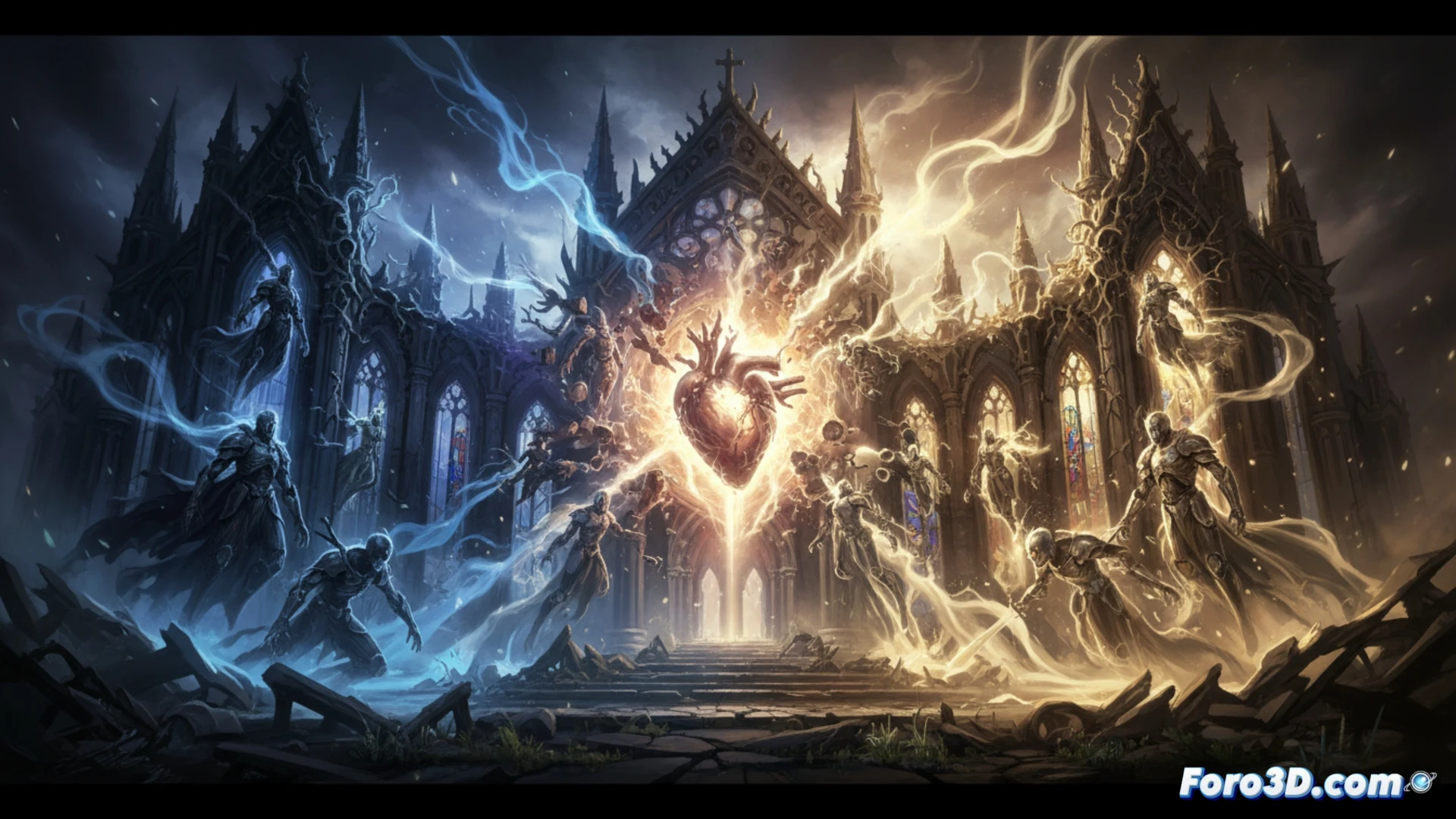 Deathbound gameplay Unreal Engine 4 morph combat gothic dark fantasy 3D assets