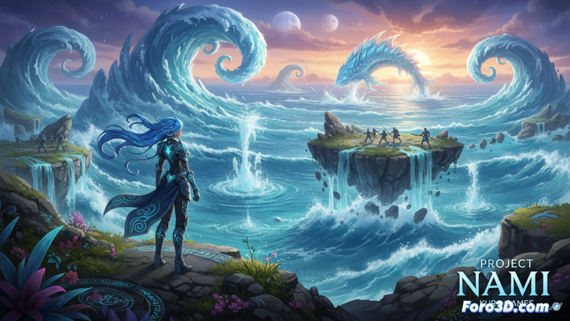 Proyecto Nami MMORPG Unreal Engine 5 con Nanite y Houdini de Kuro Games