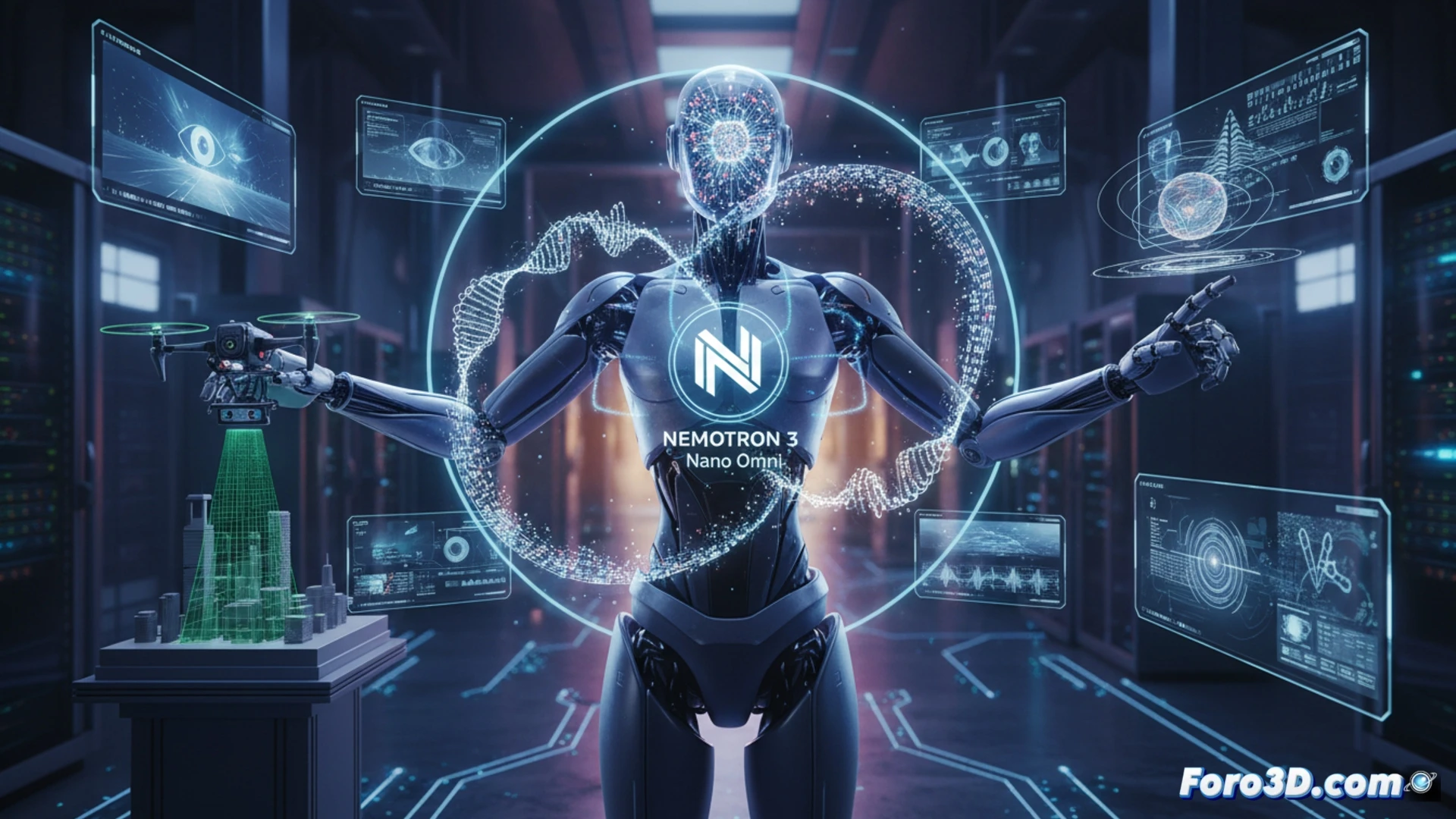 Nemotron drei Nano Omni vereint Sehen, Hören und Sprache auf einem einzigen Chip