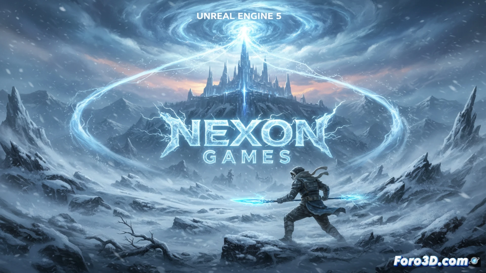 Nexon Games nieve procedural Unreal Engine 5 Niagara Houdini mundo abierto RPG invernal