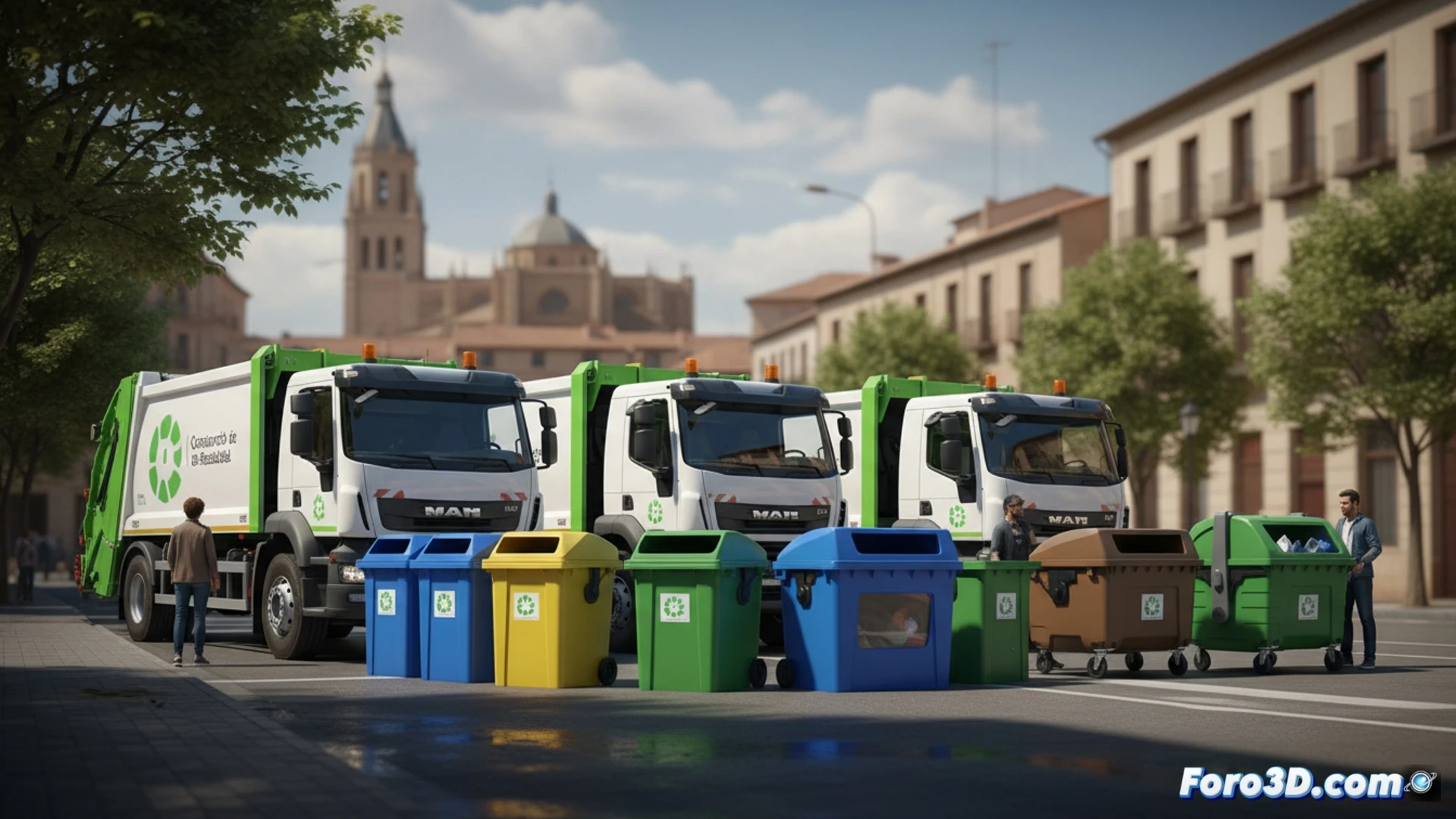 Nuevos camiones y contenedores para mejorar la gestión de RSU en Ciudad Real
