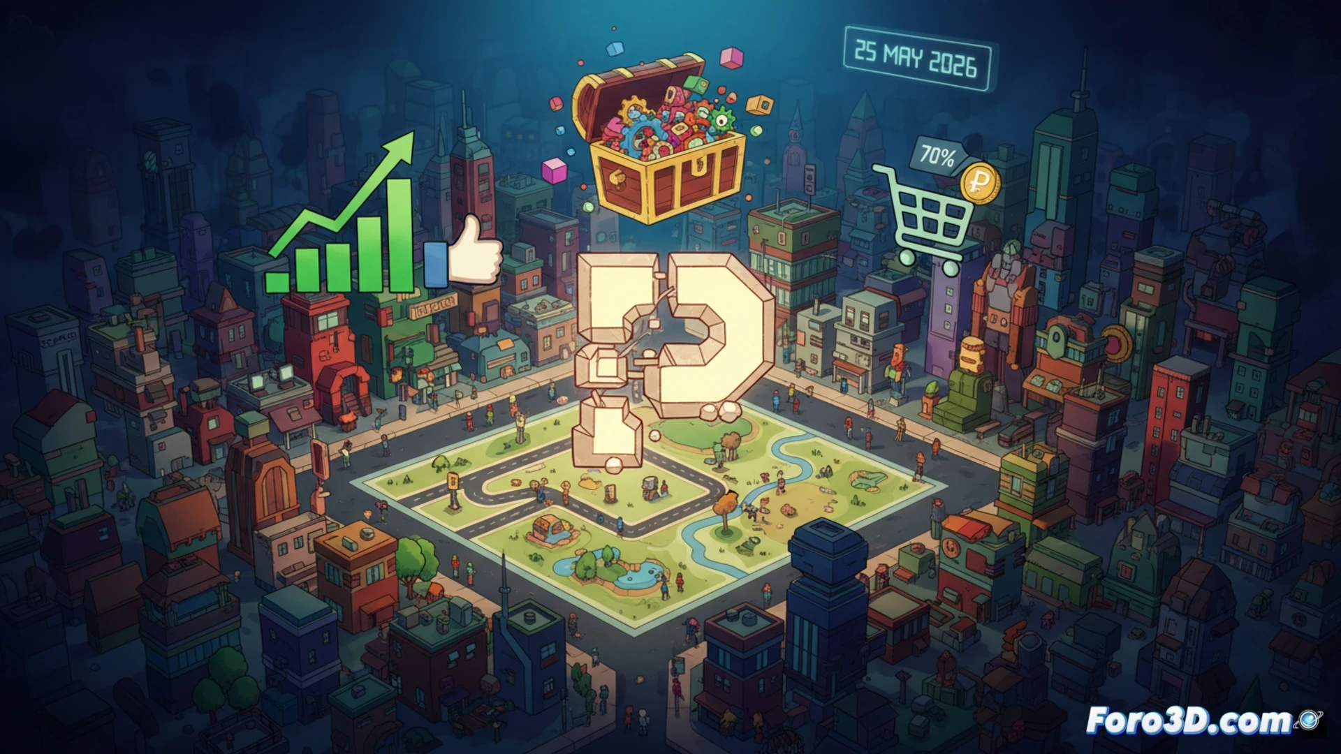 Paralives character editor interface showing a customizable avatar adjusting body sliders while standing in an unfurnished open-world apartment, bugs visible as floating exclamation marks near a broken lamp, Steam overlay displaying 70 percent positive reviews and 78,500 concurrent players, modding tools icon active on desktop, price tag showing discounted rubles, cinematic technical illustration, warm interior lighting contrasted with cold monitor glow, detailed UI elements, photorealistic game engine visualization