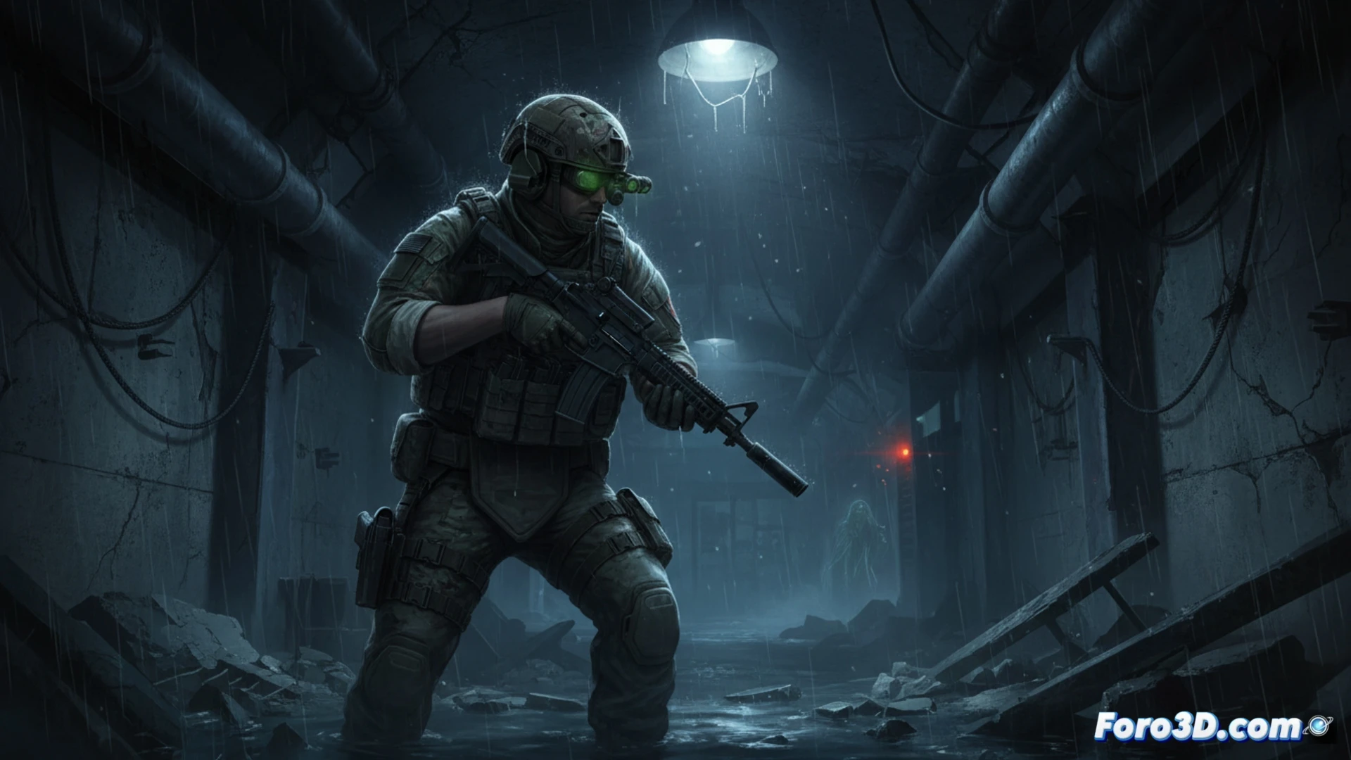 Phantom Line shooter táctico paranormal en Unreal Engine 5 con ZBrush y Marvelous Designer para realismo extremo