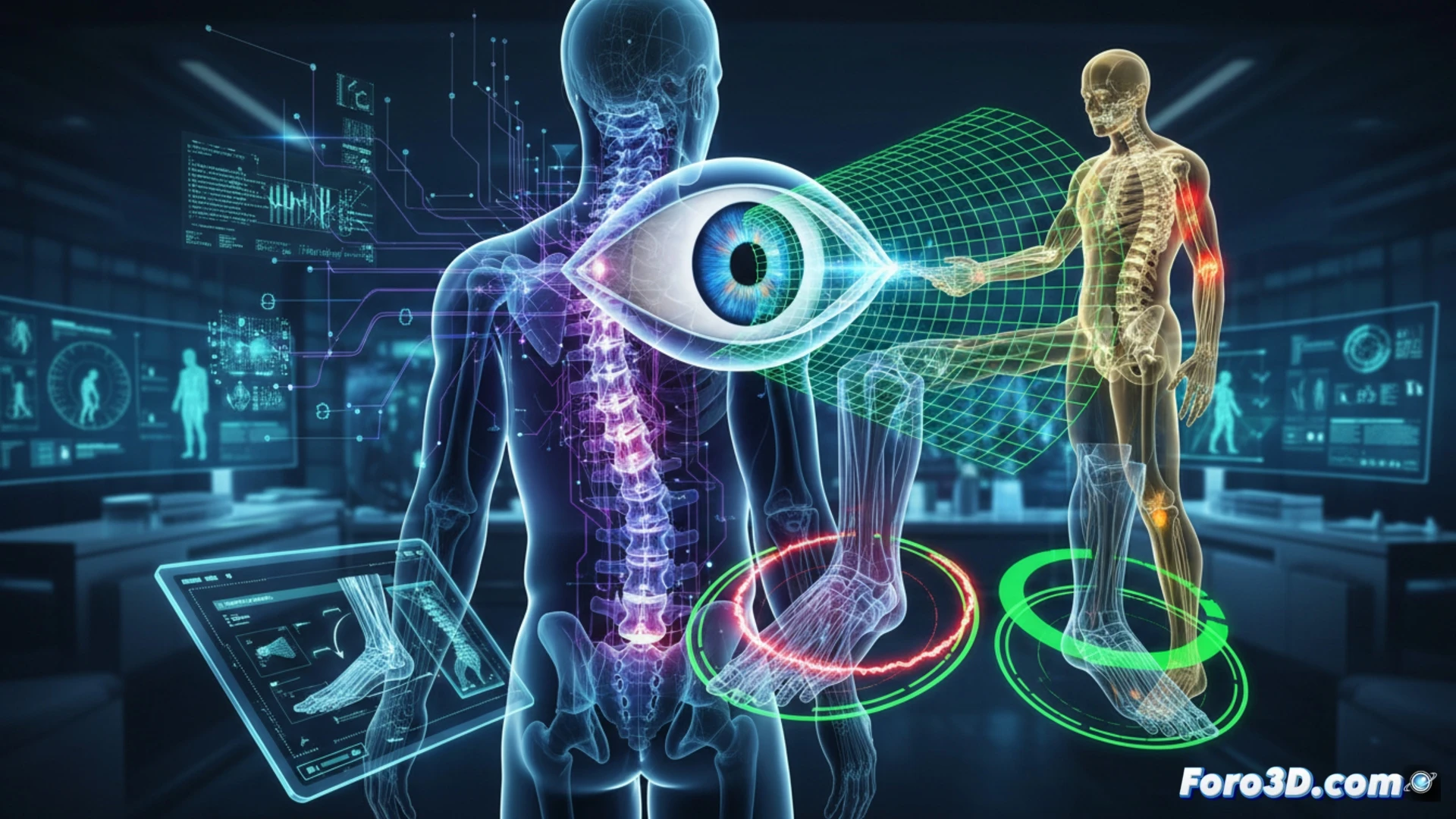 طب الأقدام والمخاطر المهنية: العين ثلاثية الأبعاد في الوقاية البايوميكانيكية