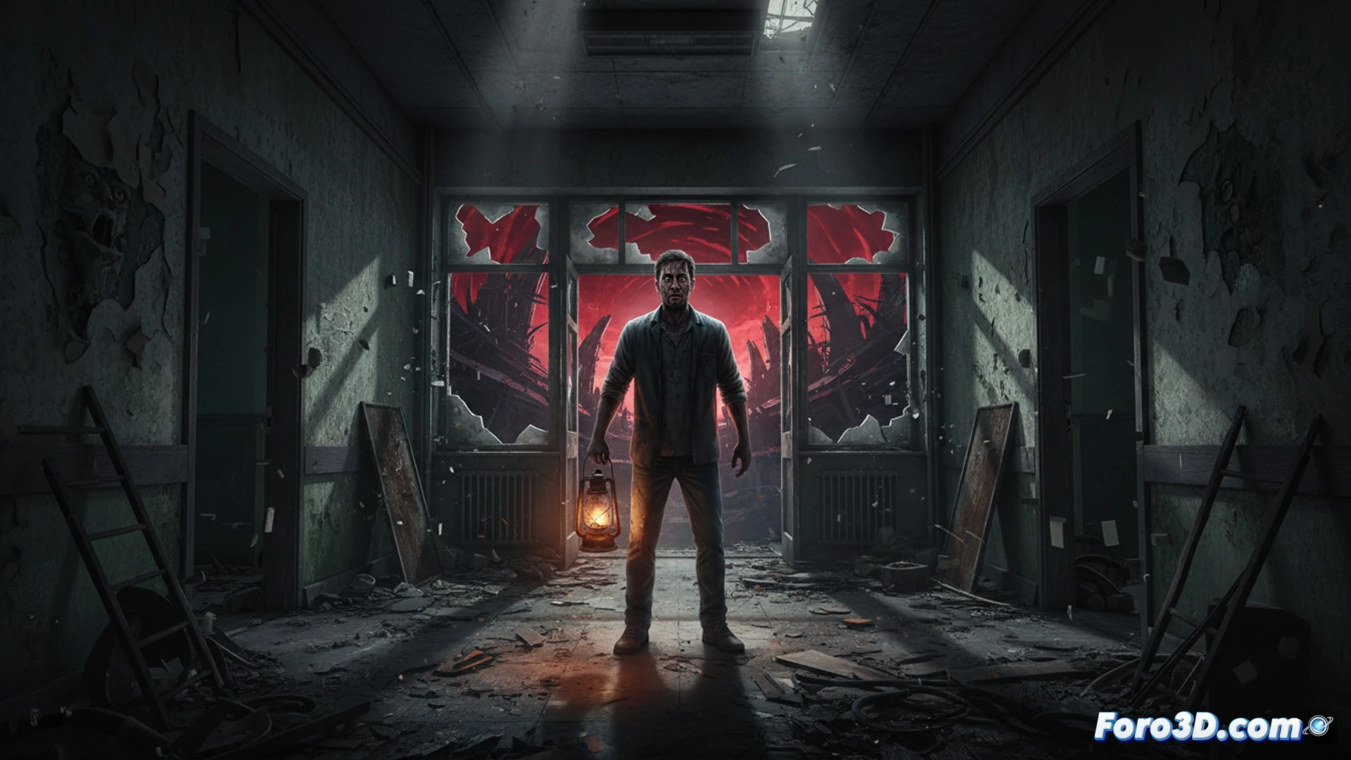 Post Trauma terror psicologico en Unreal Engine 5 con fotogrametria y fotorrealismo extremo