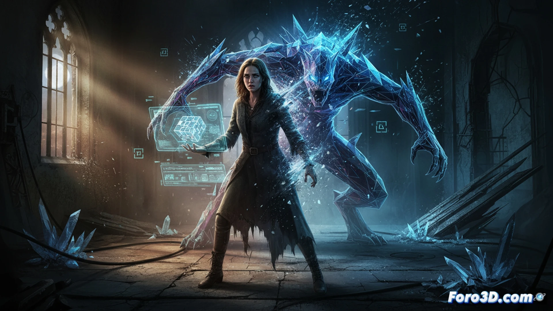 Project C terror hibrido Half Mermaid Blumhouse Unreal Engine 5 imagen real y 3D
